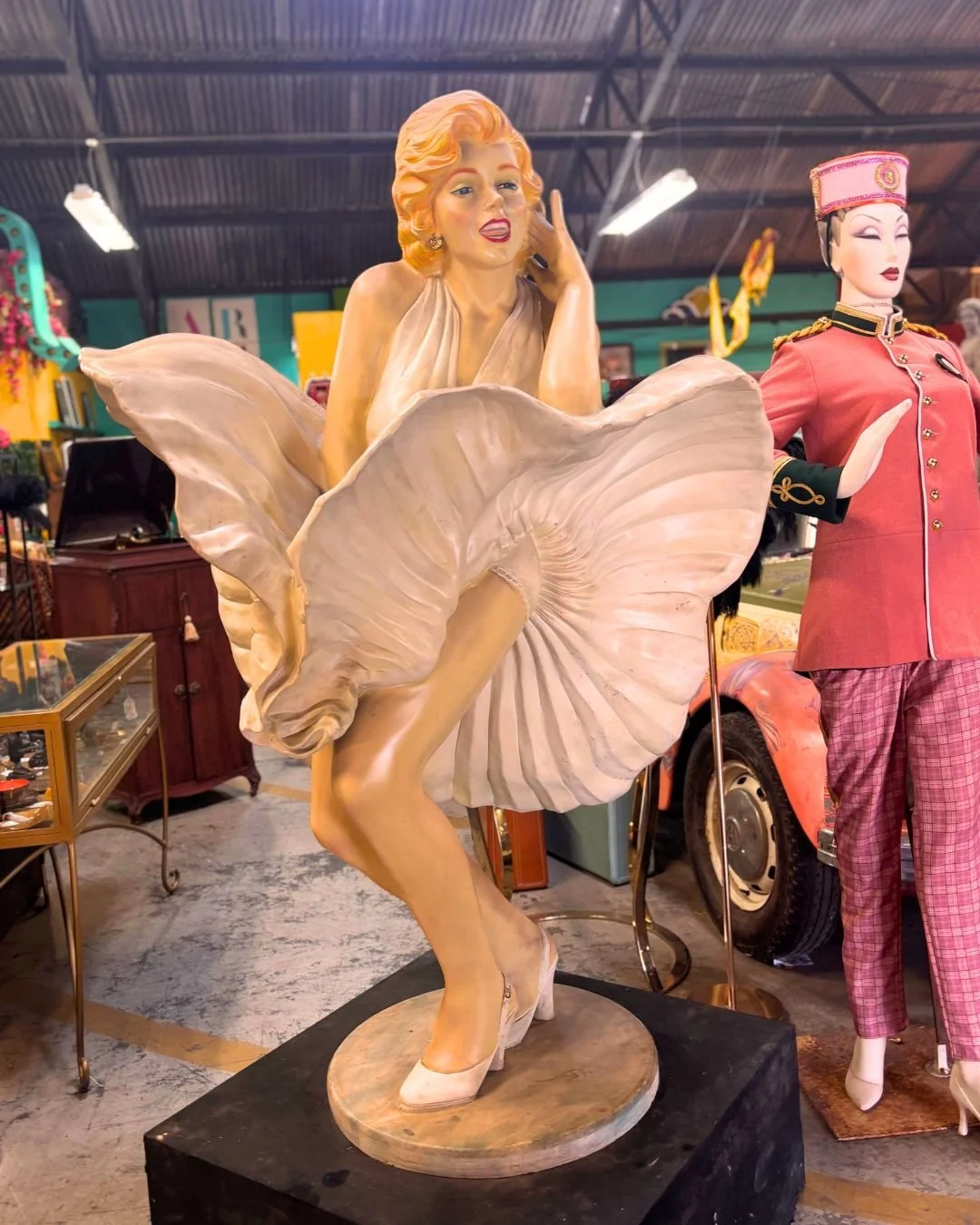 Floor 13_Furniture_New Orleans_Vintage_Antique_Mid Century Modern_Art Deco_Marilyn_Monroe_Marilyn Monroe_Statue_Life_Size_White_Dress_Air_Blown_01.jpg
