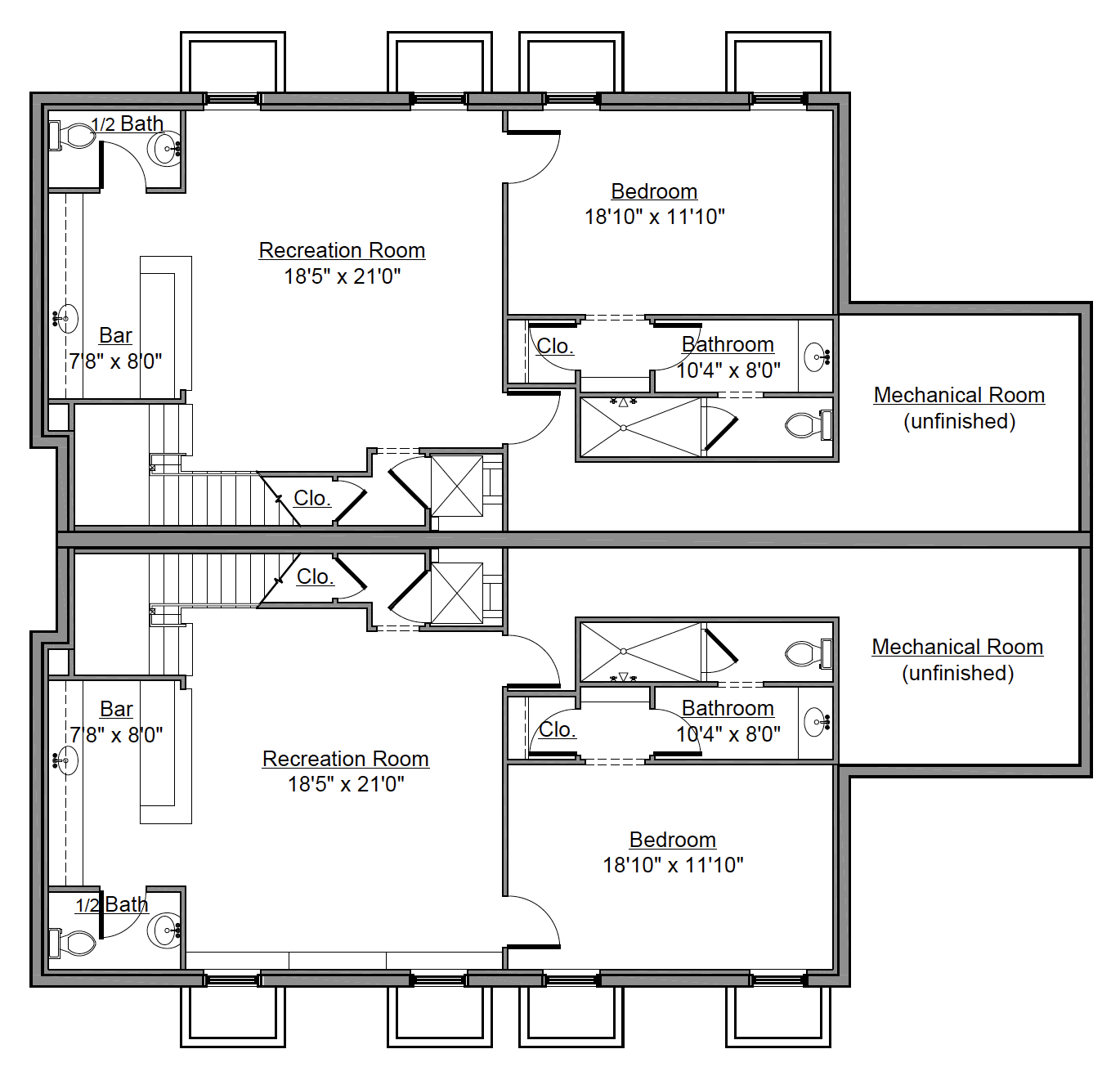 226 Monroe St. / 228 Monroe St. Second Floor