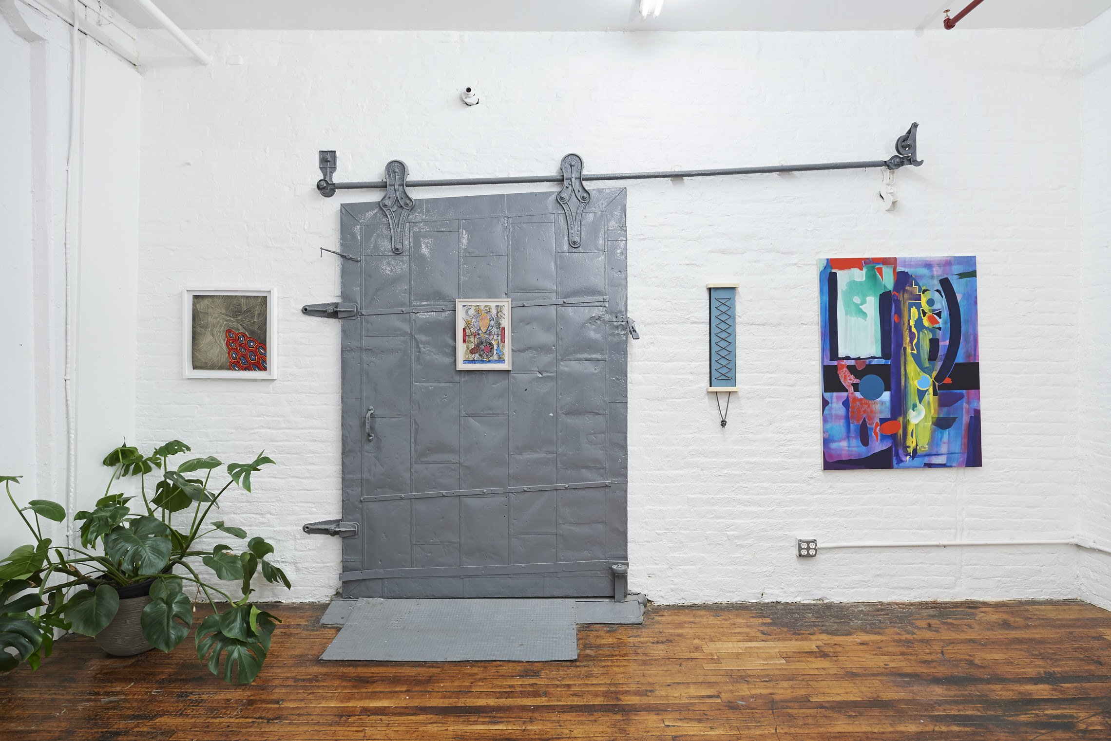 Installation view, "La Banda" group exhibition, Tappeto Volante Projects, Brooklyn NY, 2023