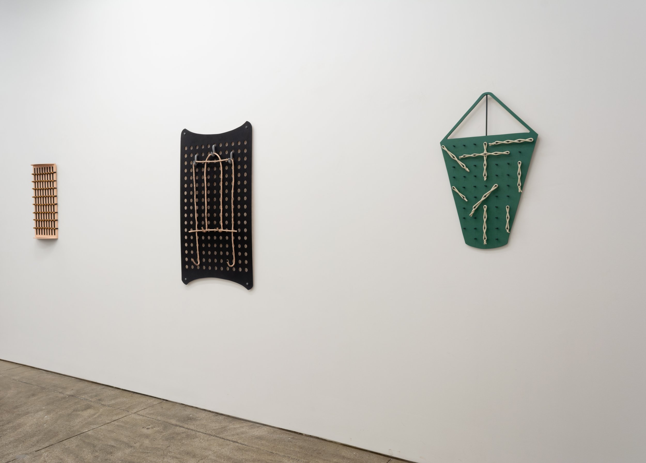Installation view of "Pastimes", solo exhibition at Morgan Lehman Gallery, New York, March 2,–April 8, 2023