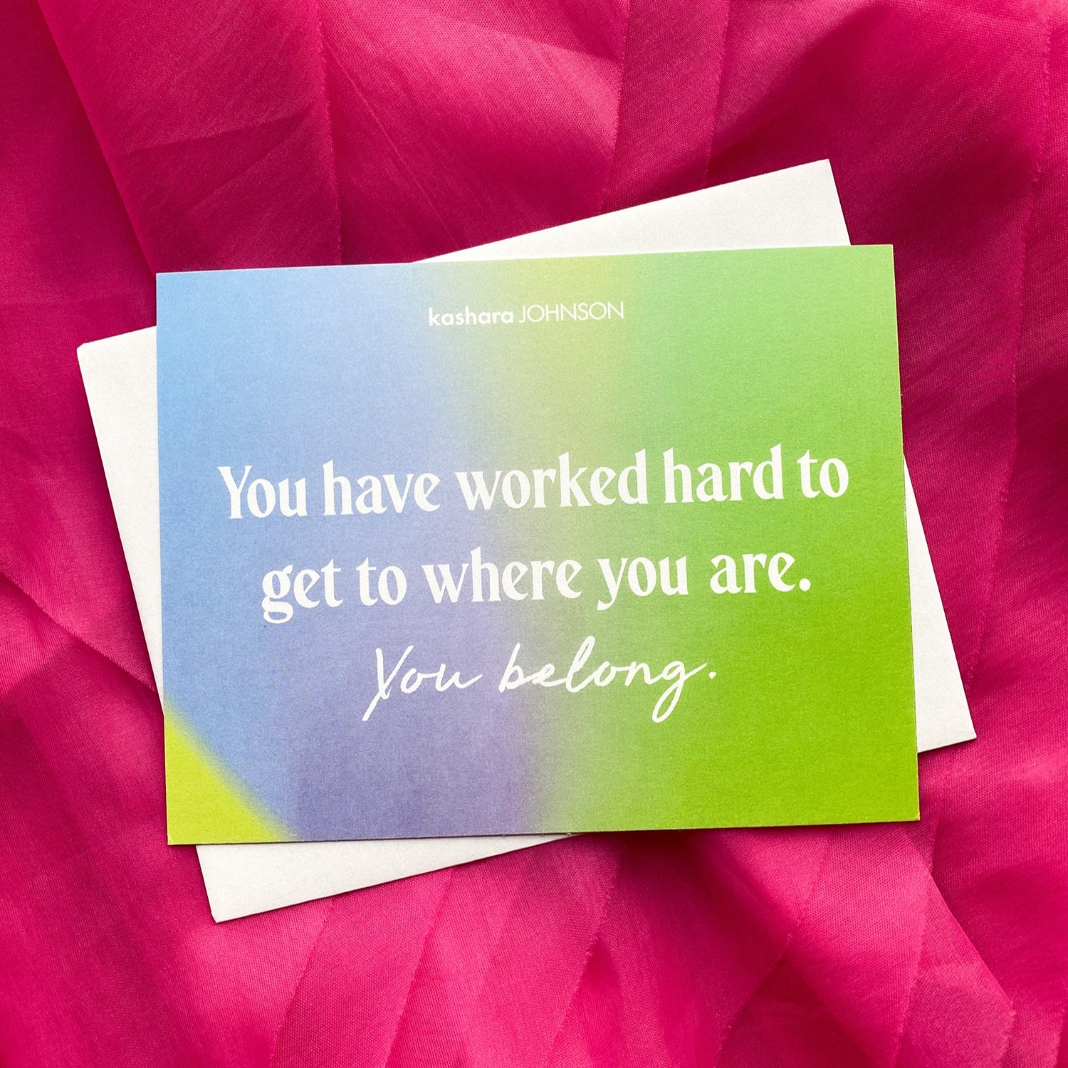 You Belong Greeting Card