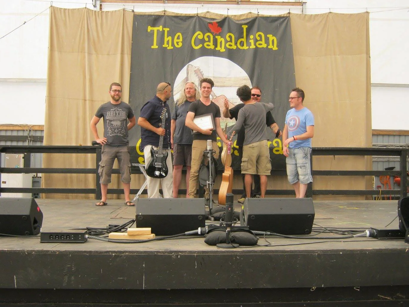 First Place Prize at the Canadian Guitar Festival Competition (2016)