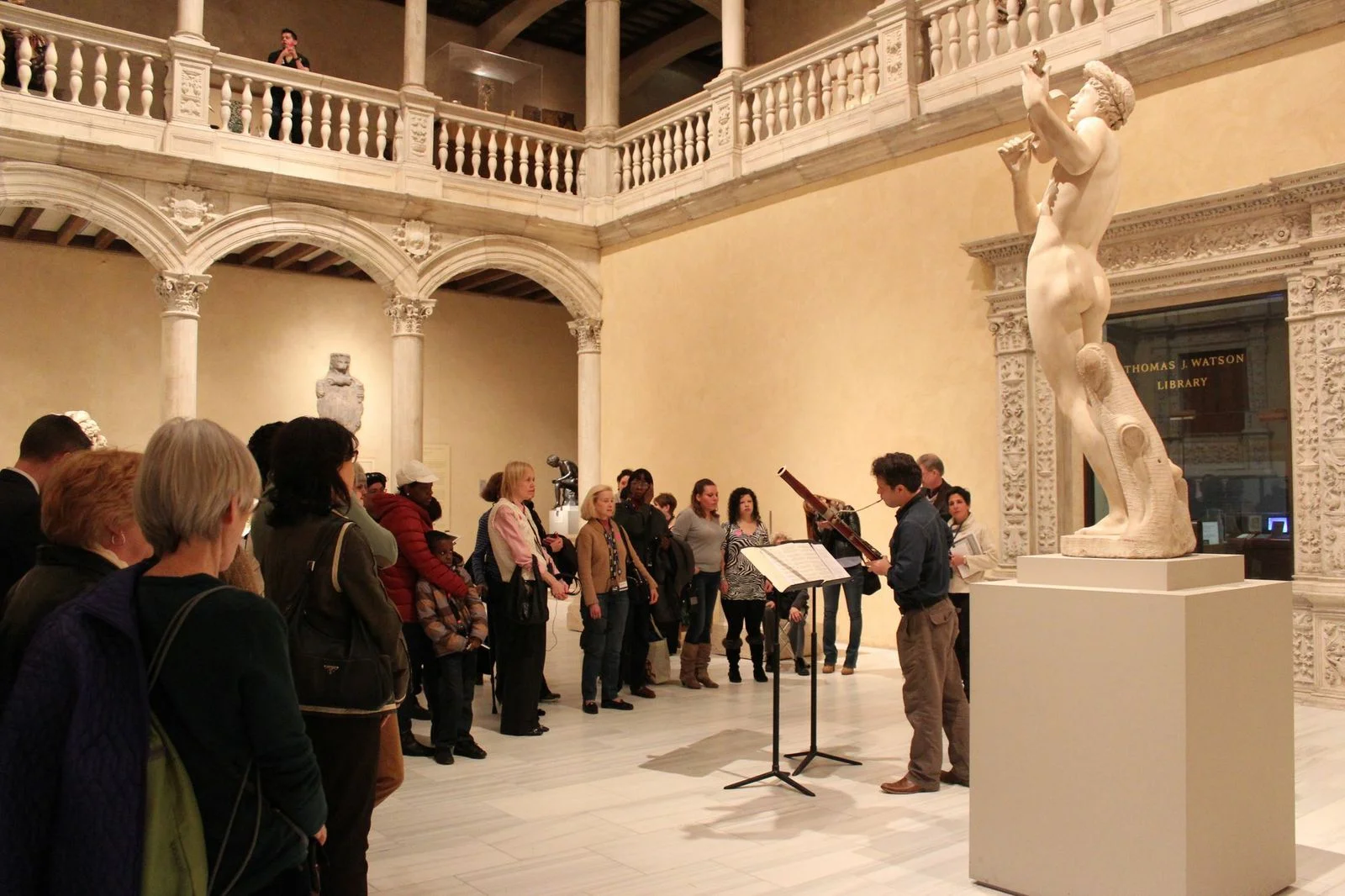 Solo lecture / performance, Met Museum
