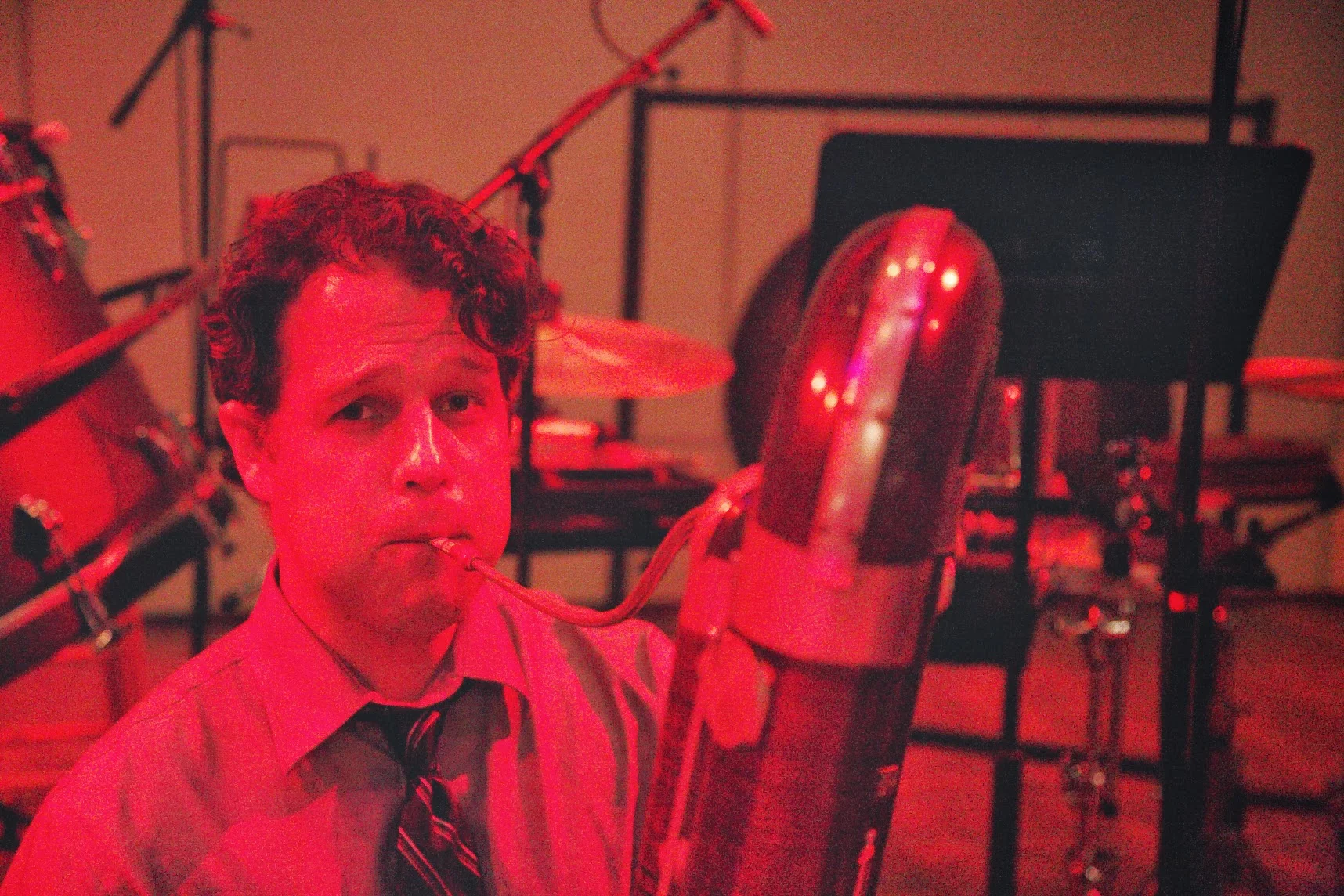 "You don't have to put on the red light..."