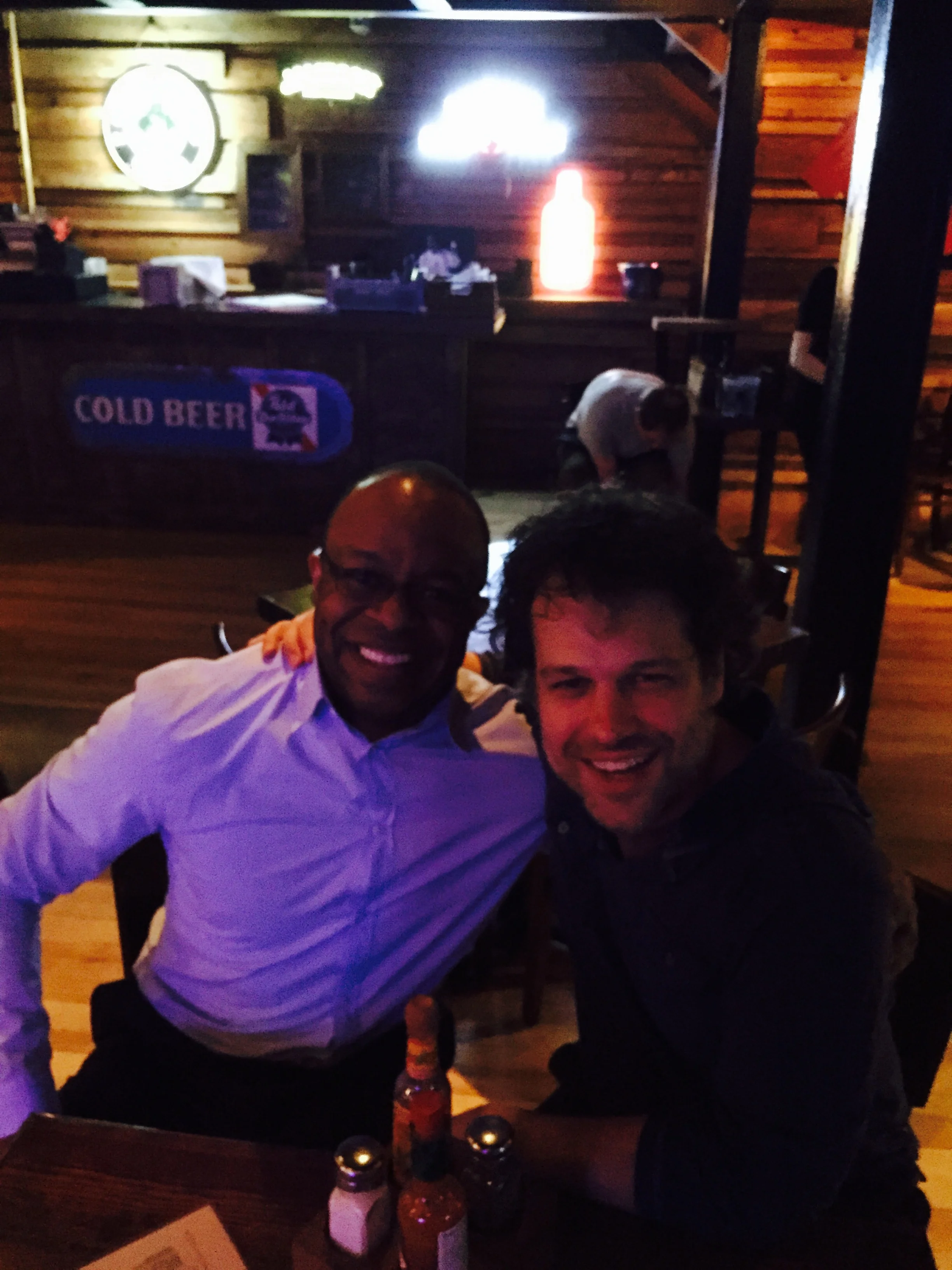 With bassoonist Lecolion Washington