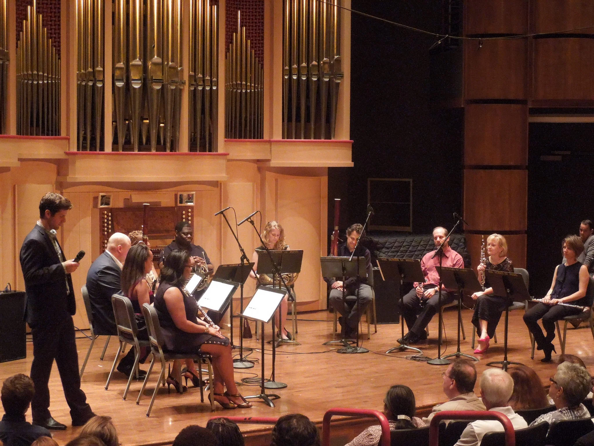 Performers, listening