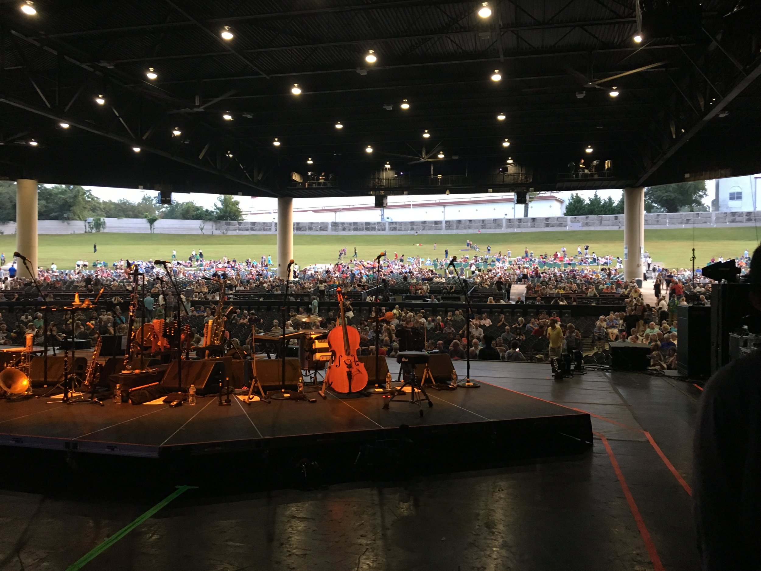 Backstage - Paul Simon Concert in Atlanta