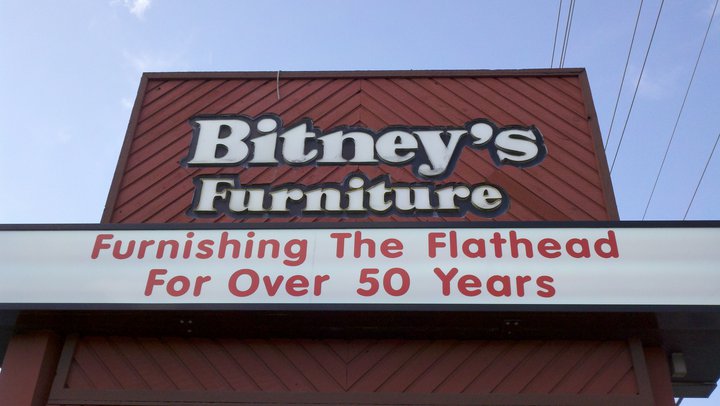bitney's furniture & mattress co kalispell mt instgram