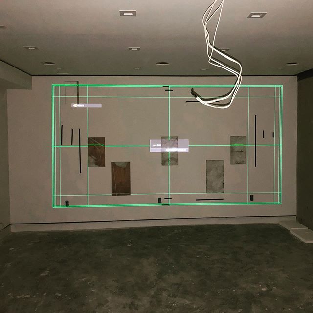 Starting work on our next #hometheater build up in the hills. 160&rdquo; acoustiperf screen measured out. Next phase; wiring. @signatureautomation @control4_smart_home #c4yourself #control4