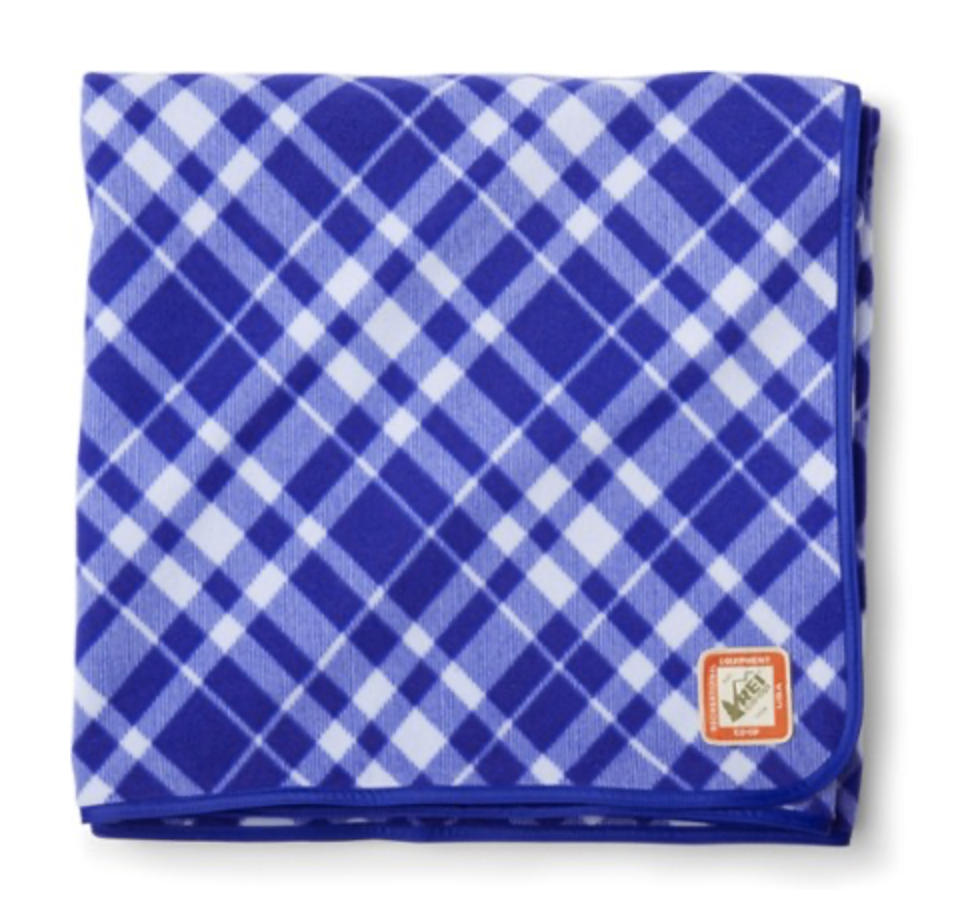 Outdoor blankets - we love the waterproof and fleece combo available at REI and the heavy classic wool versions at Pendleton.