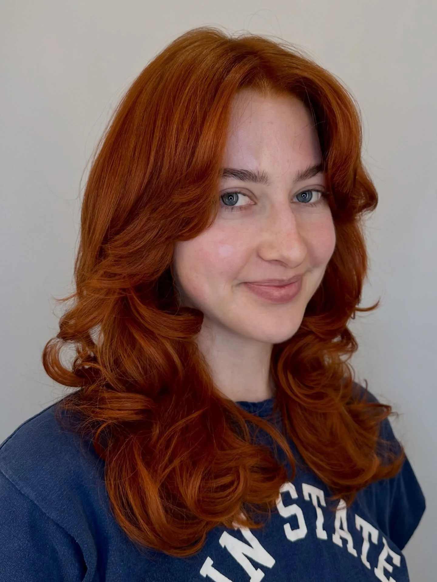 Orange you glad you started your week off with color by @gionvincenthair and cut by @jlichioveri ☺️