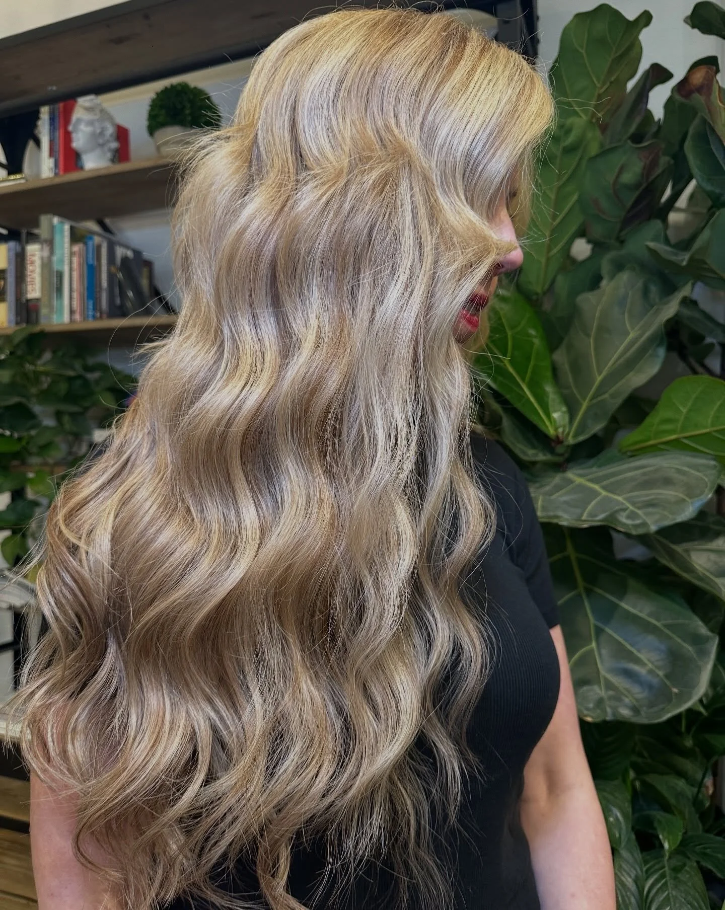 Blonde, baby!

Full head highlights and lowlights by @gionvincenthair 
Full head @prolonged.hair extensions by @fashiondragon_newyork