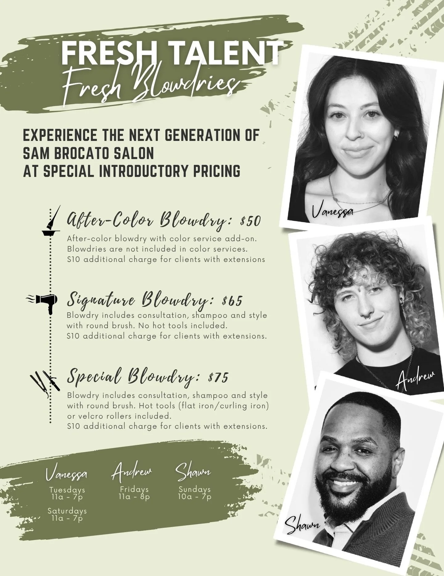 Treat yourself, guilt free 😉

Dinner reservations? Get a blow dry!
Fresh color? Get a blow dry!
Promotion? Get a blow dry!
Self care? Get a blow dry! (And make it special 😌)

Link to book in bio!