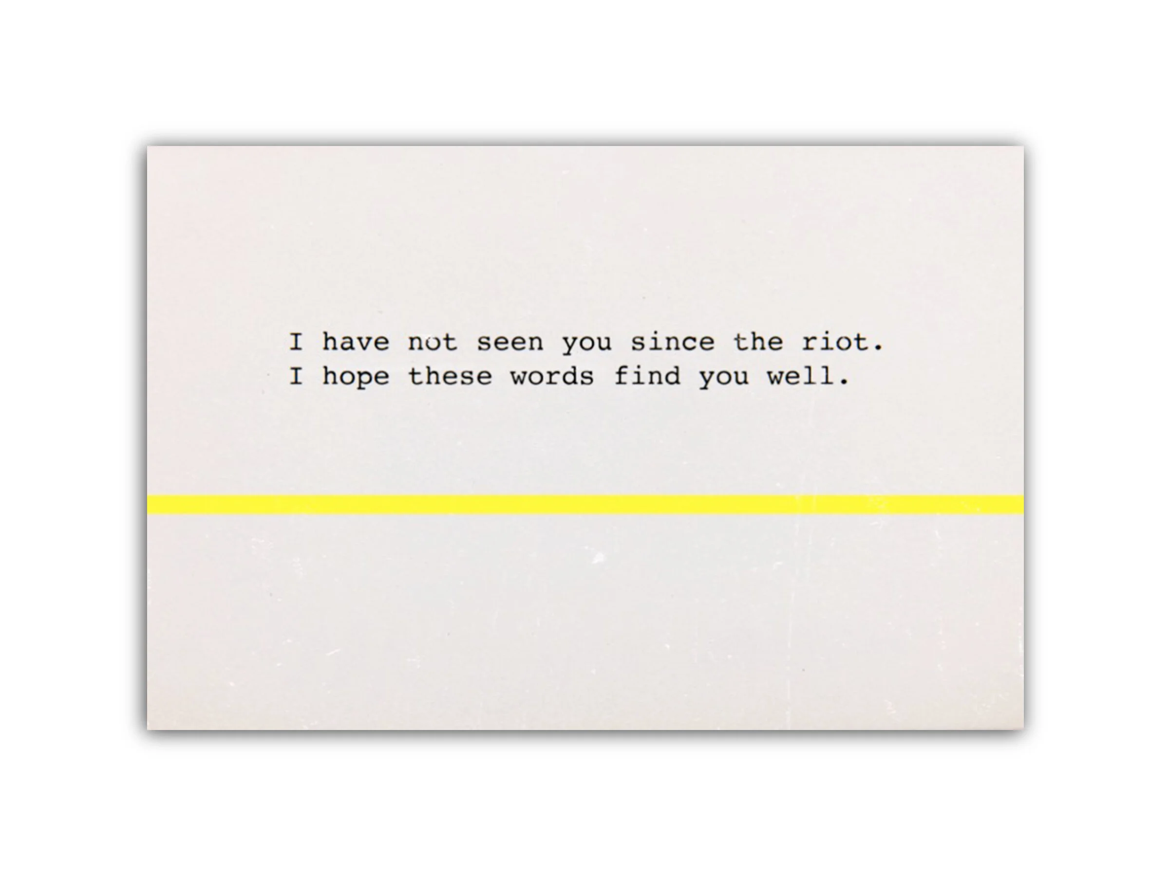 Well-Wishes