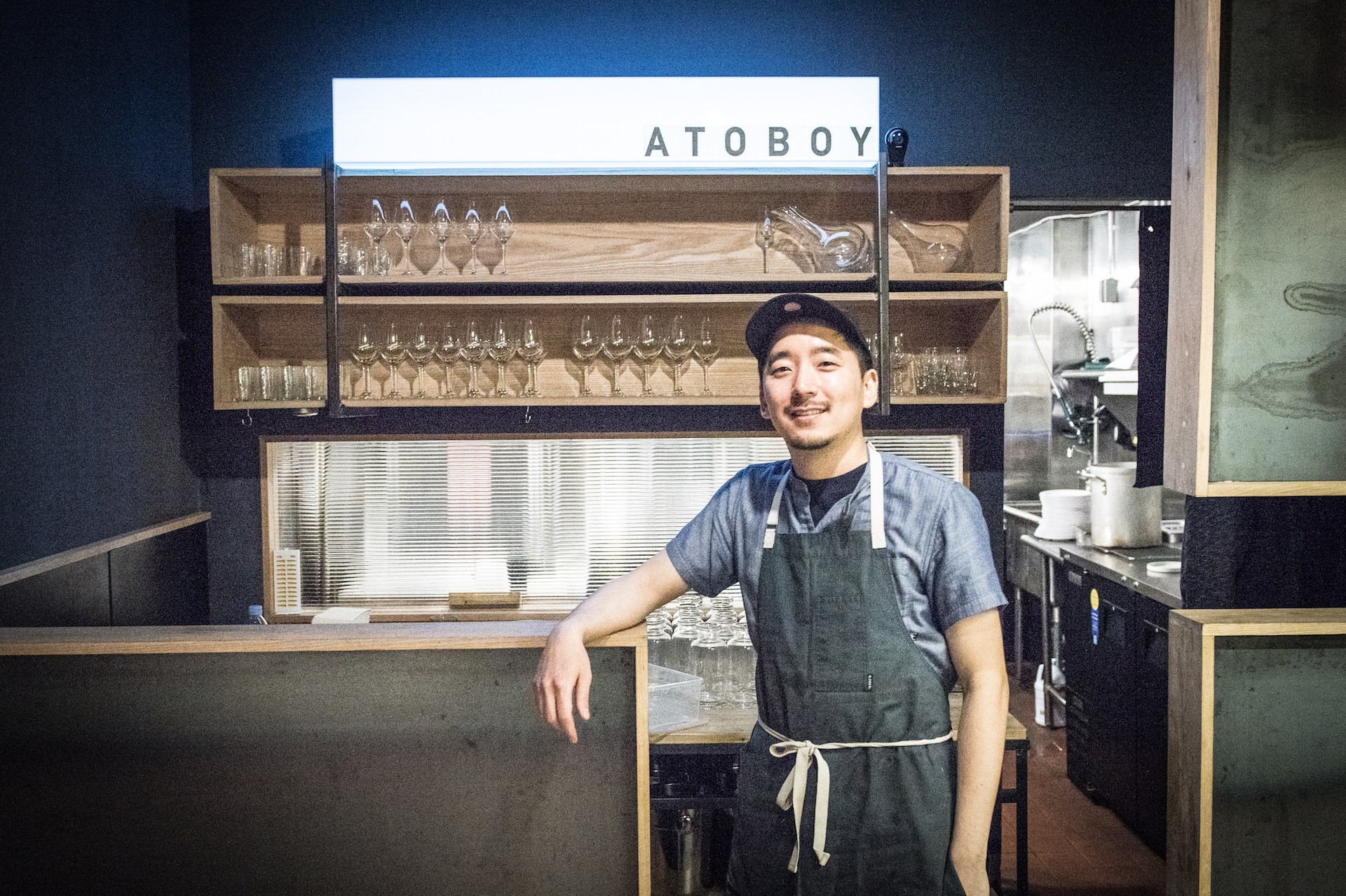 Chef Junghyun Park at Atoboy.