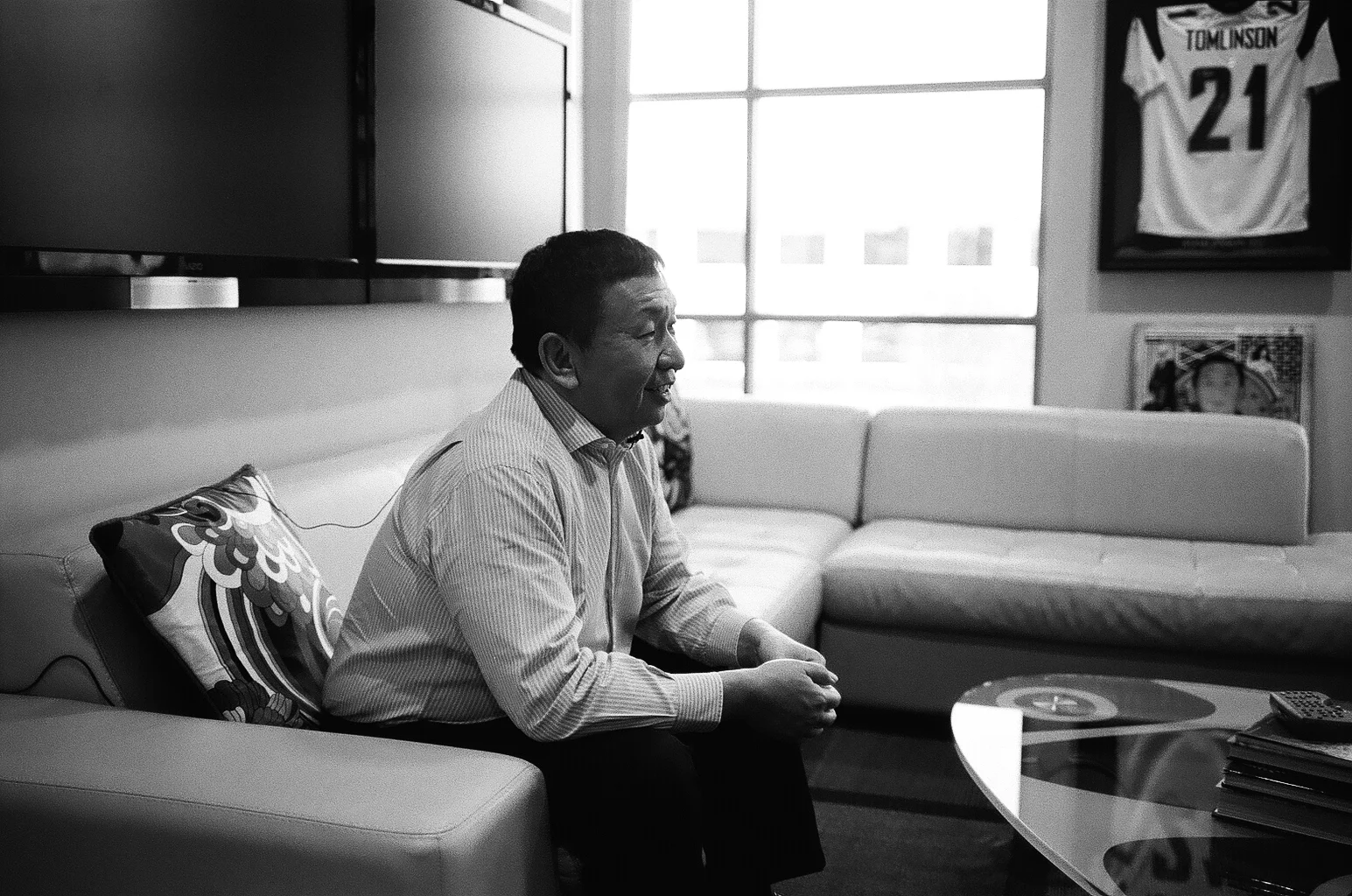 During our video interview with William Wang.