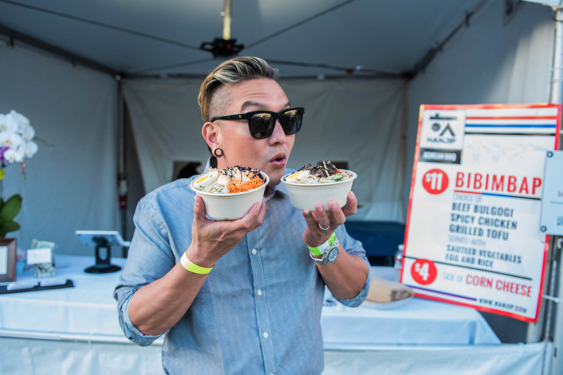 Chris Oh, chef and co-owner of Hanjip and Seoul Sausage.