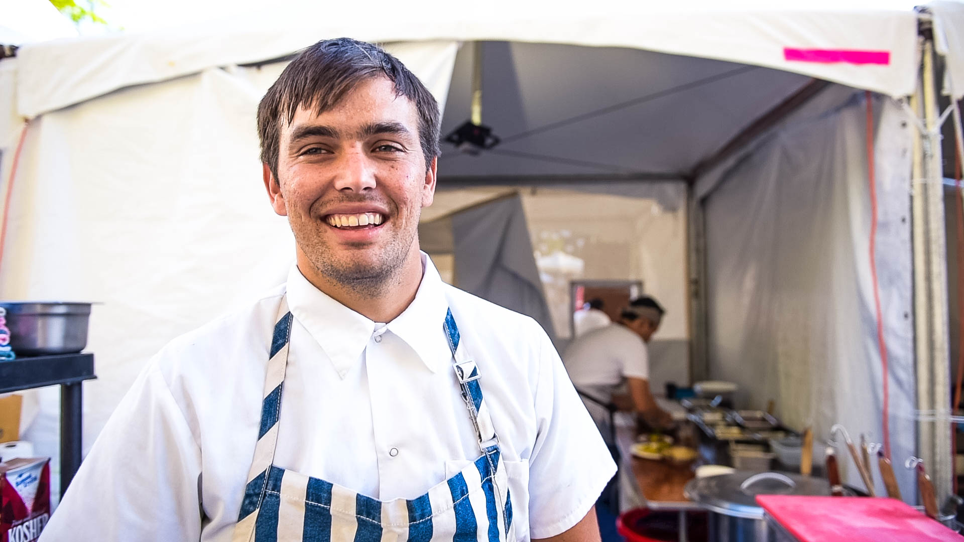 Leo Lamprides, chef and owner of Chinese Laundry.