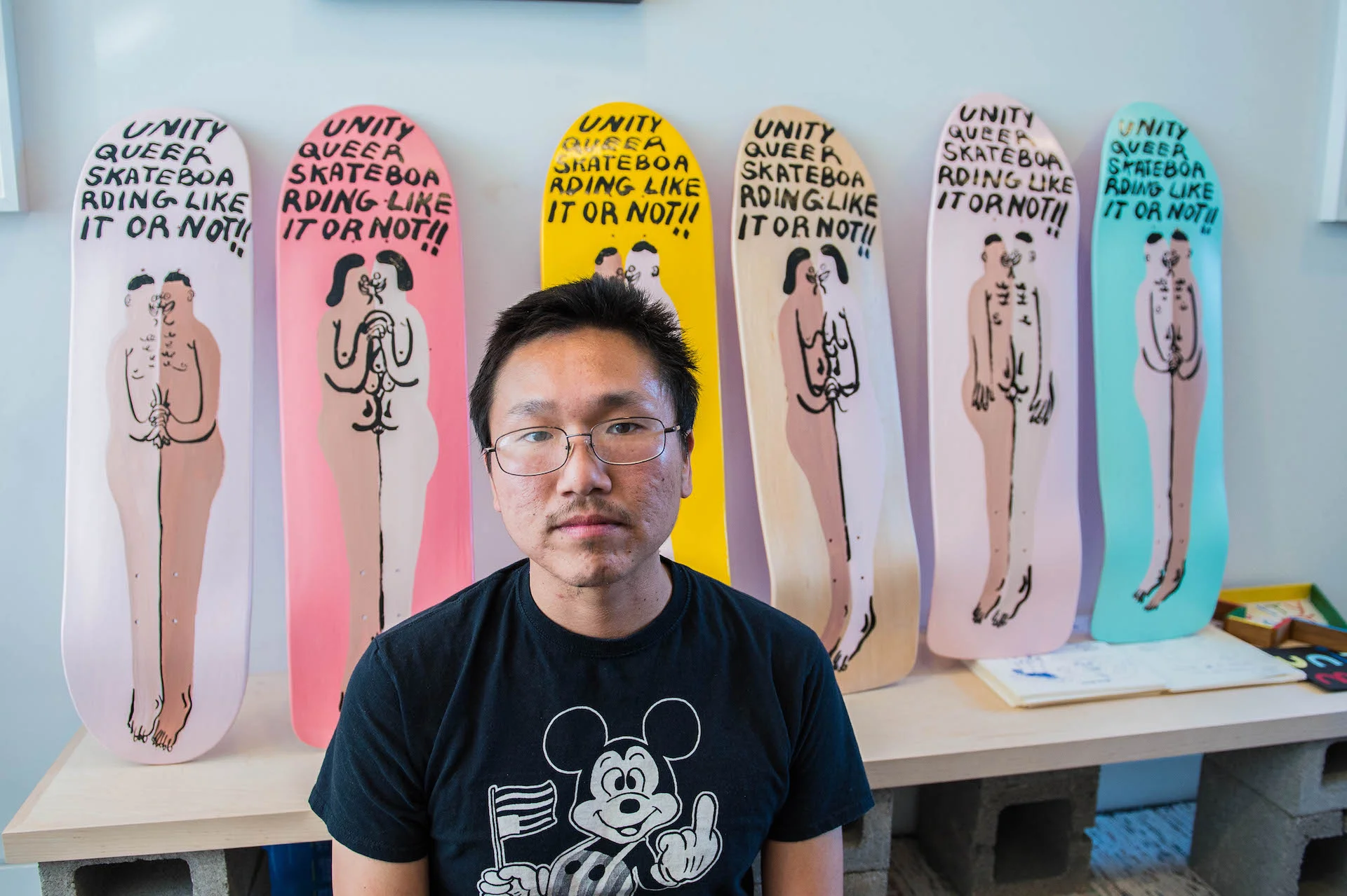 Jeffrey Cheung, artist and co-founder of Unity Mart.