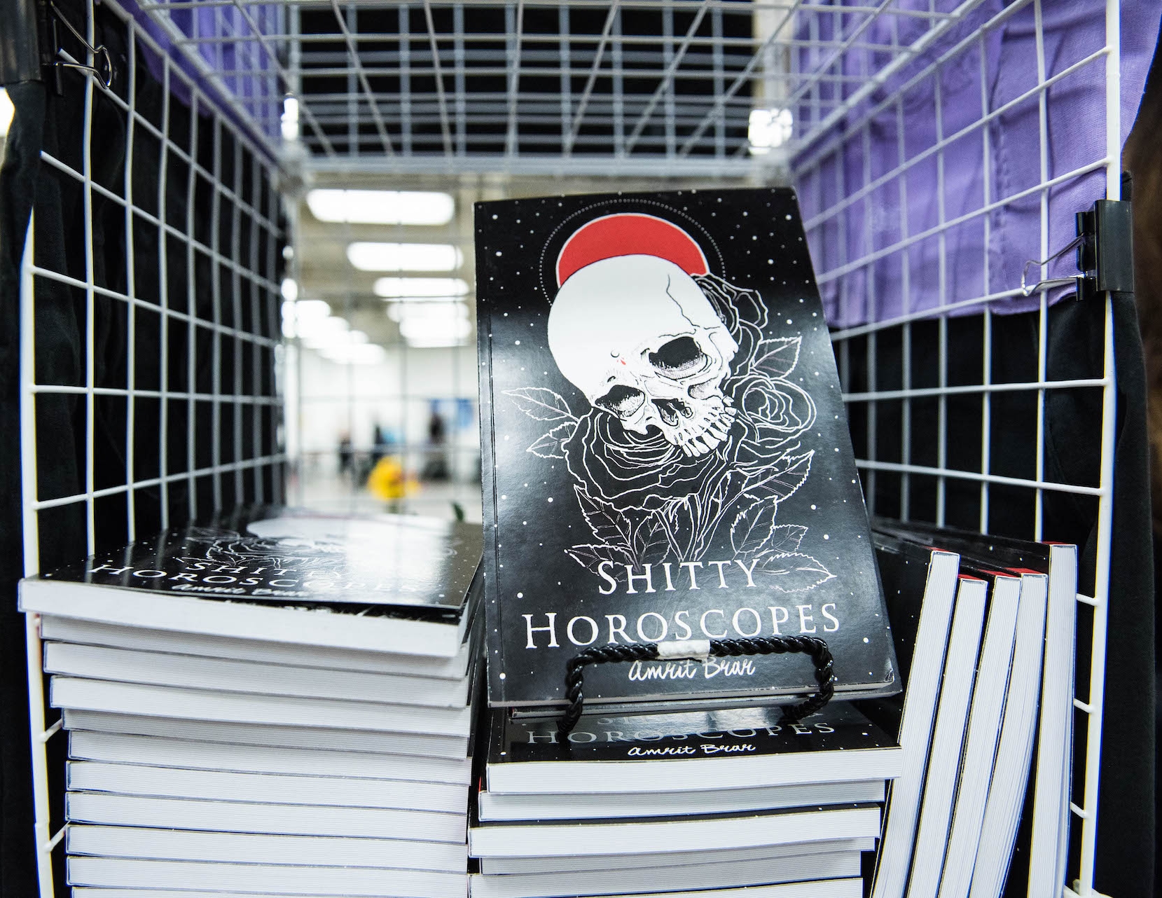 "Shitty Horoscopes" is an anthology of all the volumes Amrit created previously.
