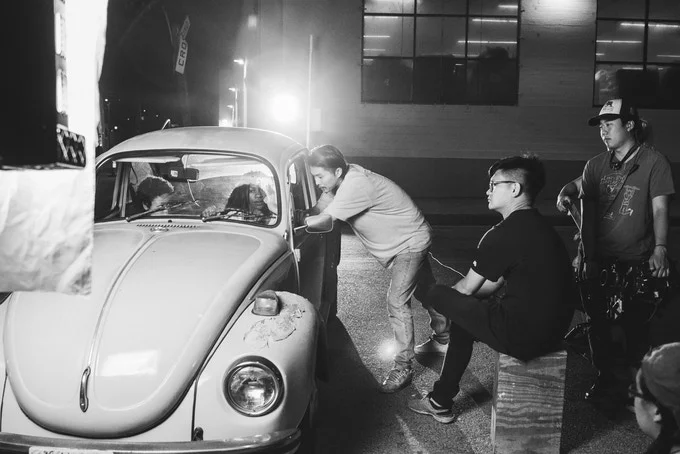 "Telling the story in black and white was incredibly difficult because it was much more lighting intensive," Justin said. Source: Kickstarter .