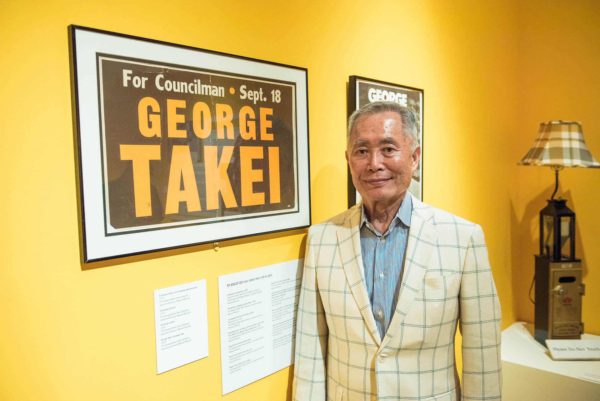 In 1973, George Takei ran for a seat on the L.A. City Council.