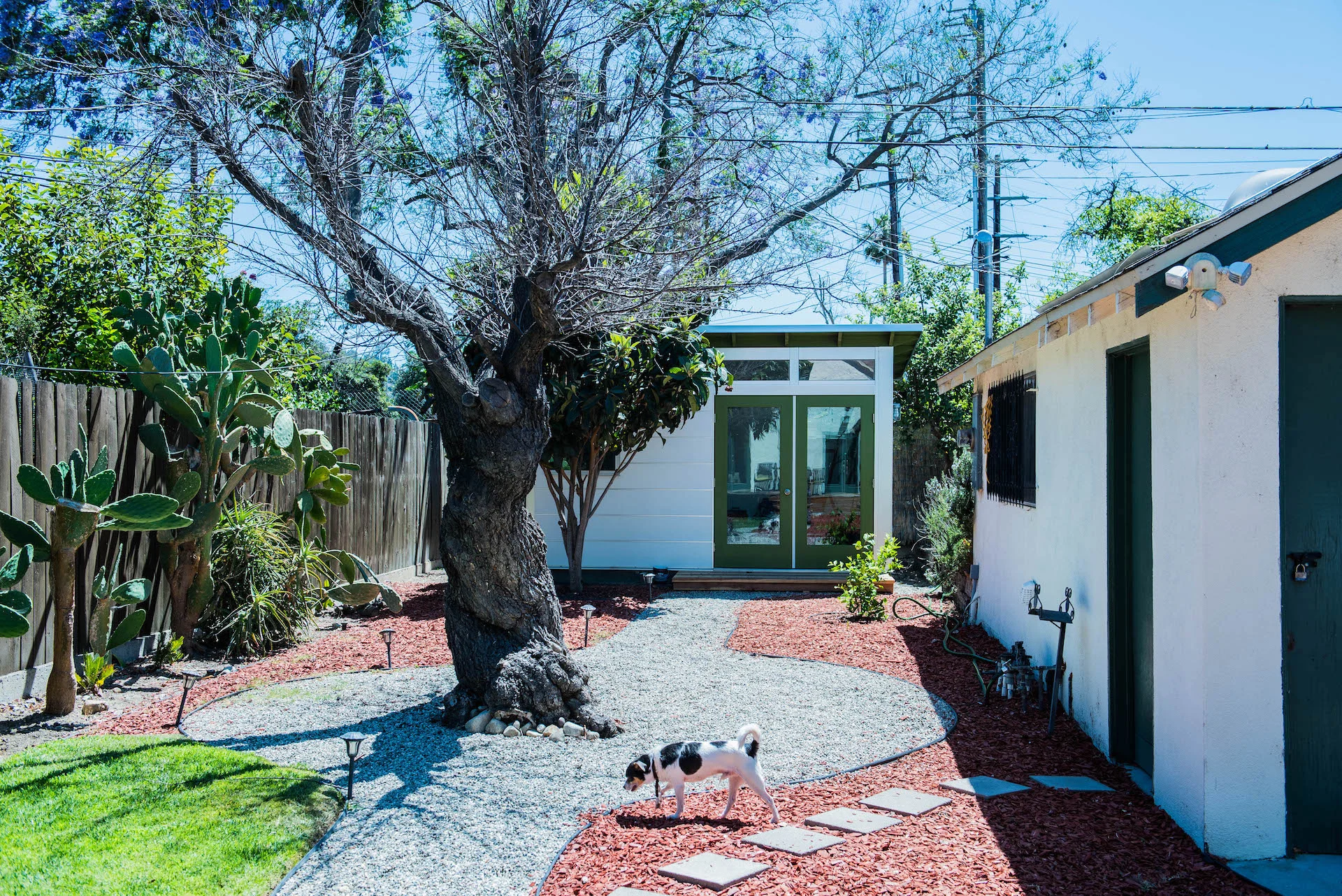 Mari's studio provides an ideal space to create, write, and illustrate.