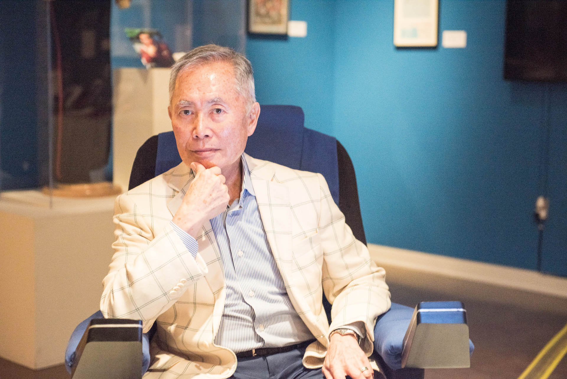 George Takei famously played Captain Hikaru Sulu in the Star Trek television series.