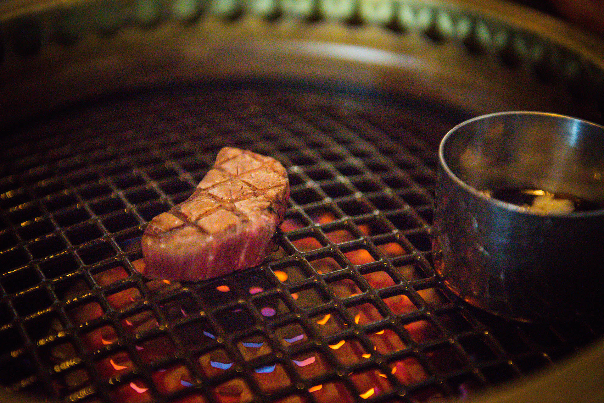 Grilled American Wagyu.