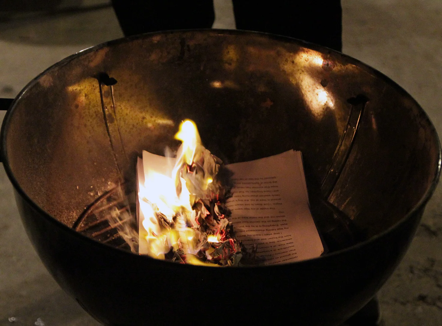 The book that was written and burned. Chiwan Choi's Ghostmaker. Source: katzsdeli.org