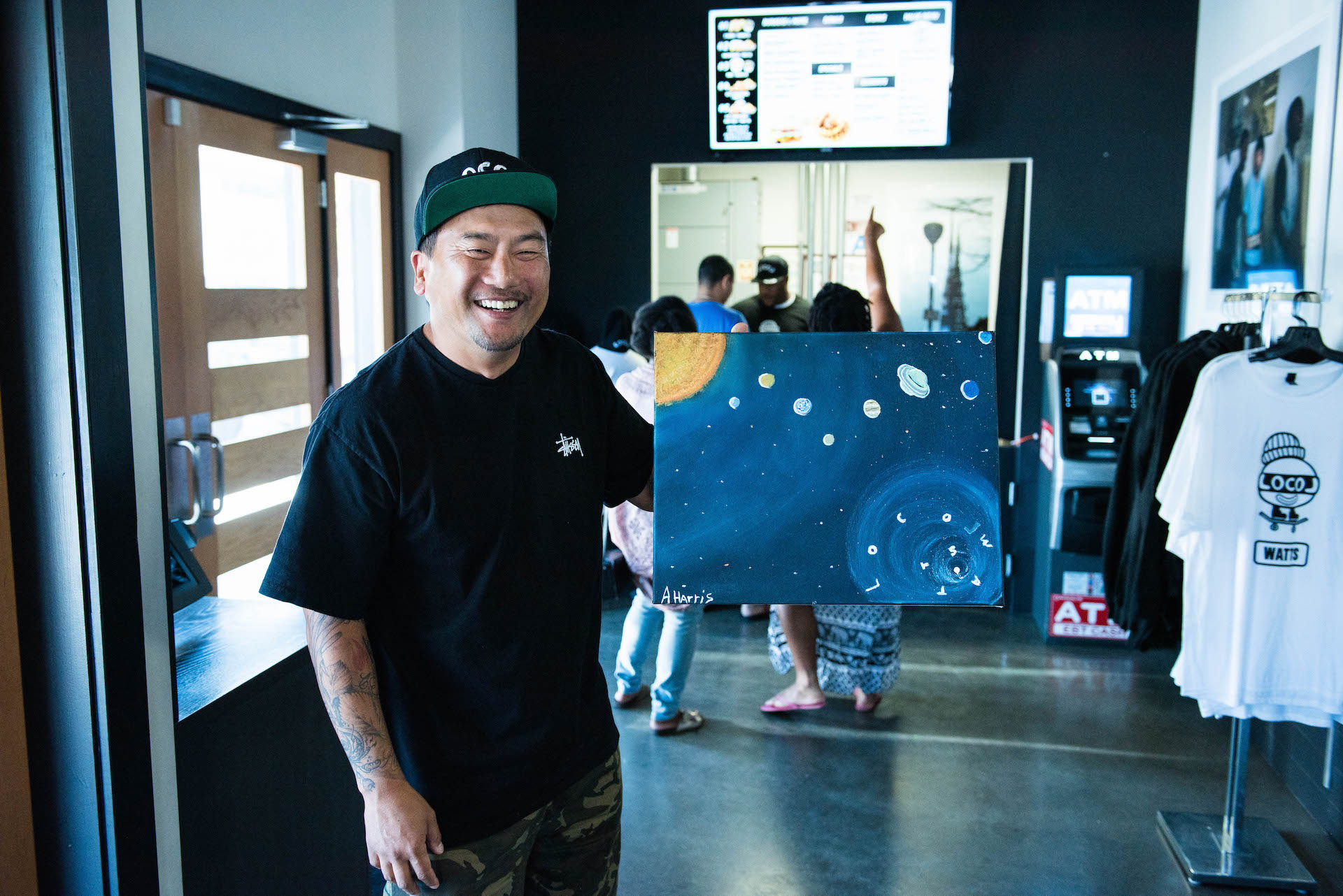 The art Roy mentions above.