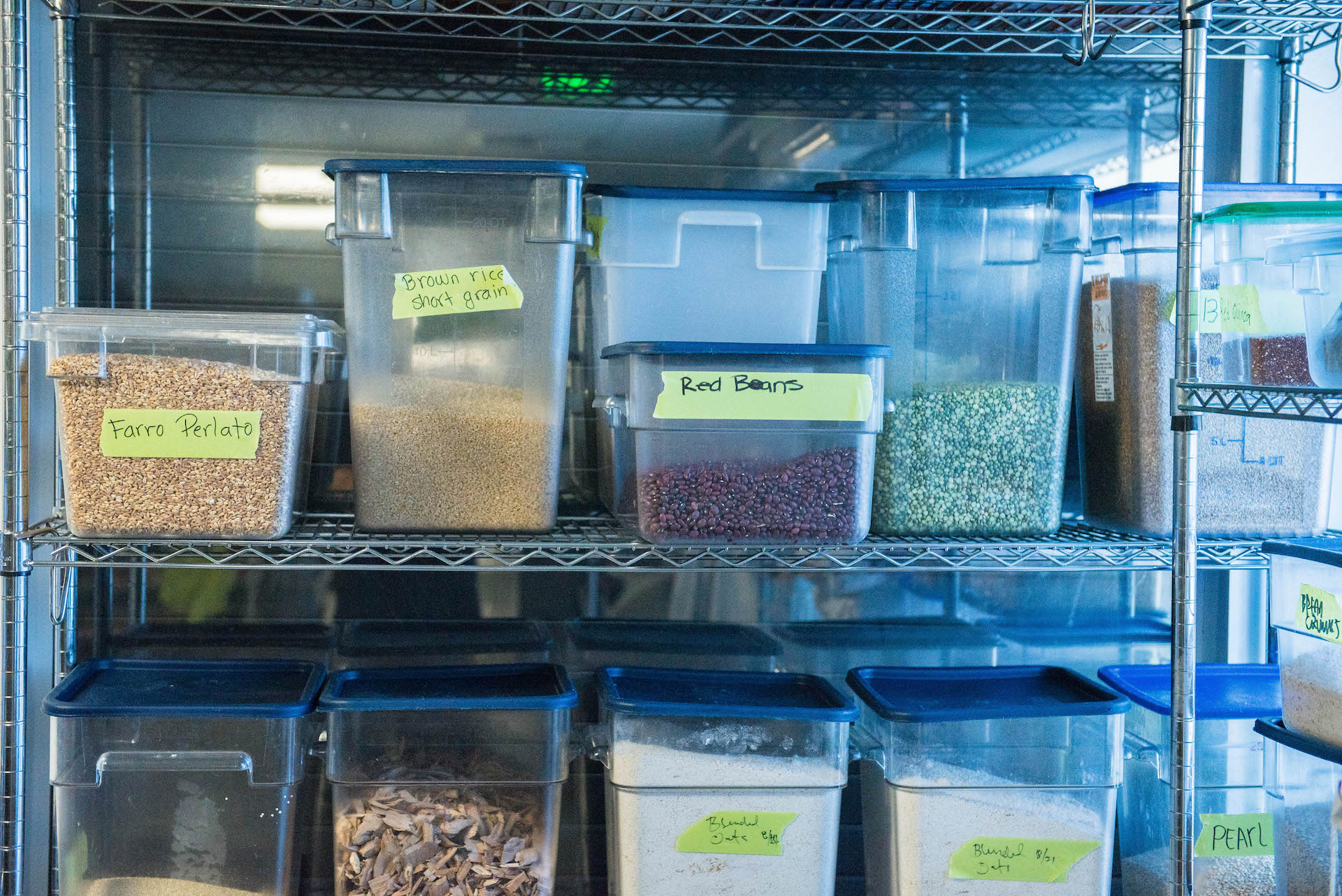 Everything at Locol is sourced from local ingredients and done in house. All the drying, roasting, sorting, baking, etc. happens on site at Locol.