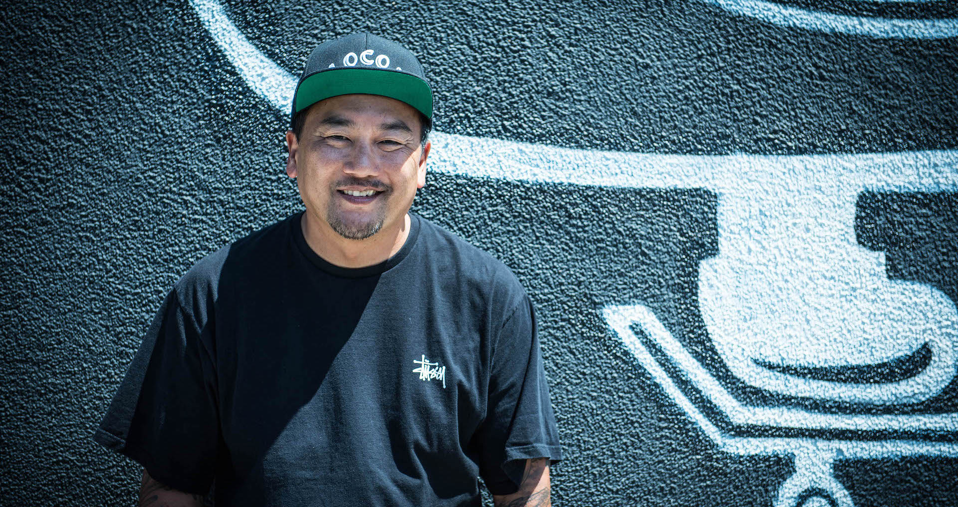 Chef Roy Choi outside Locol.