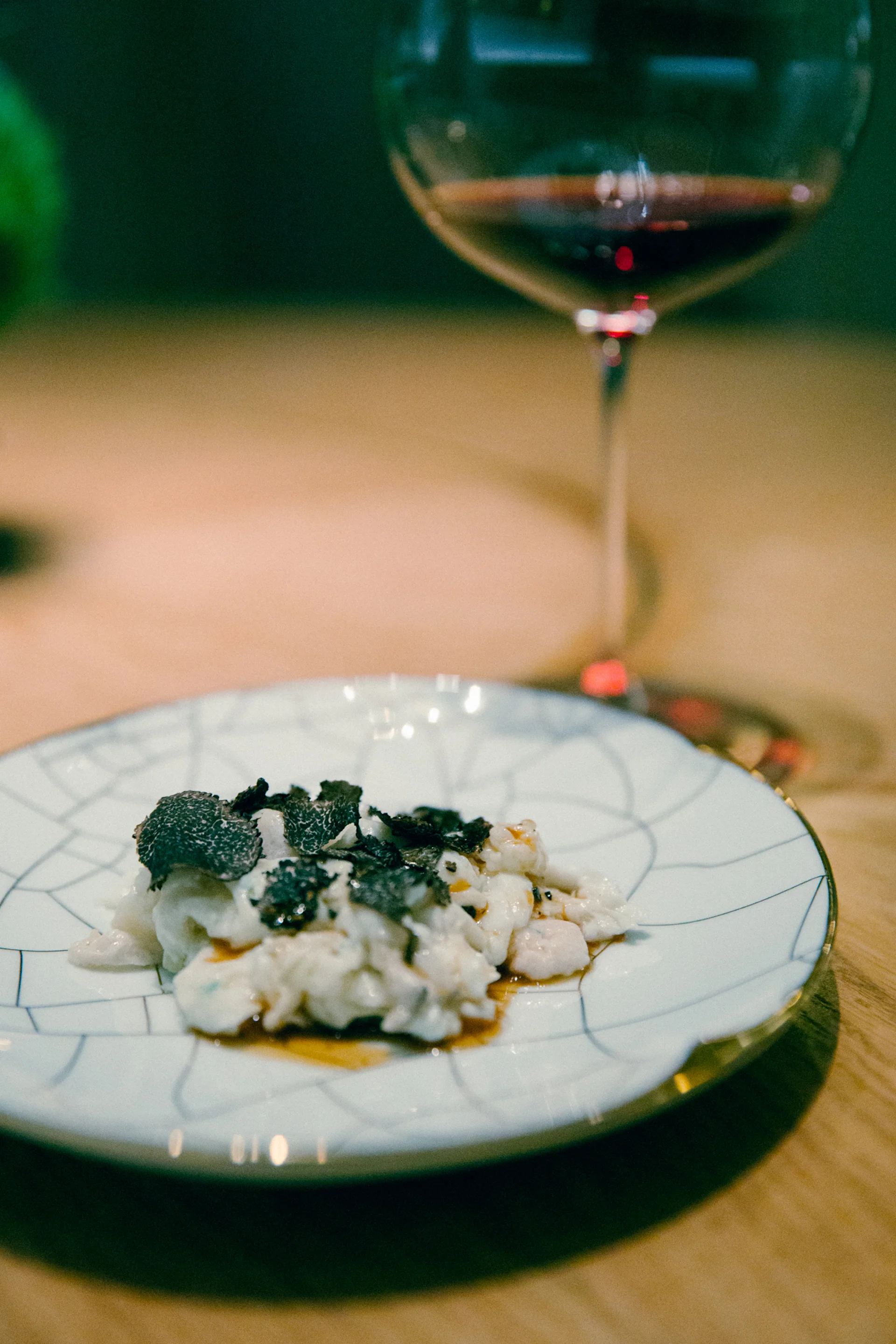 Velvet Chicken with Black Truffle