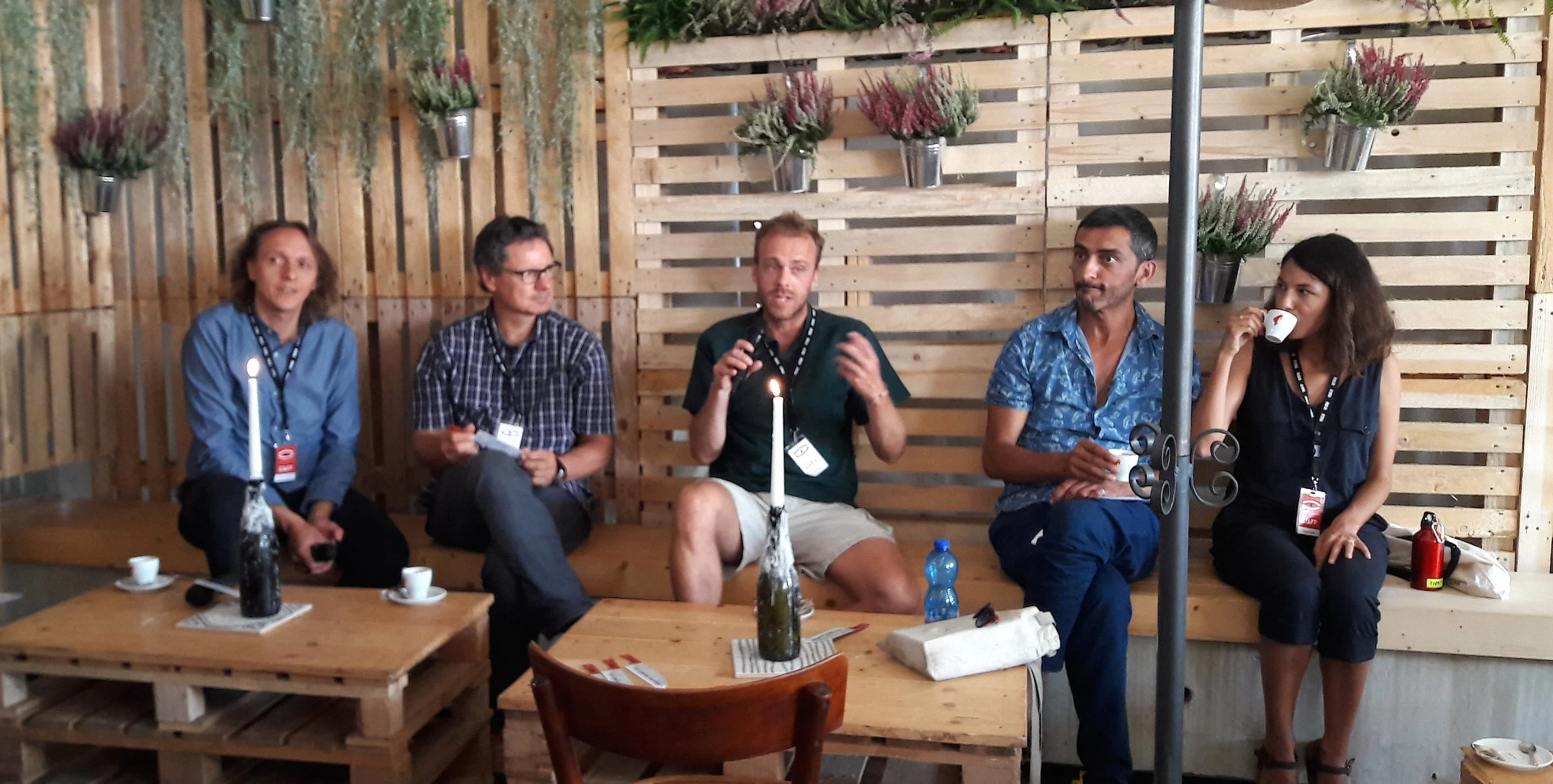 Presentazione del film durante "Il caffè con il regista"