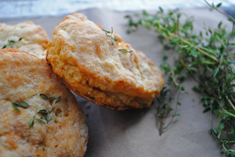 Honey + Thyme Biscuits