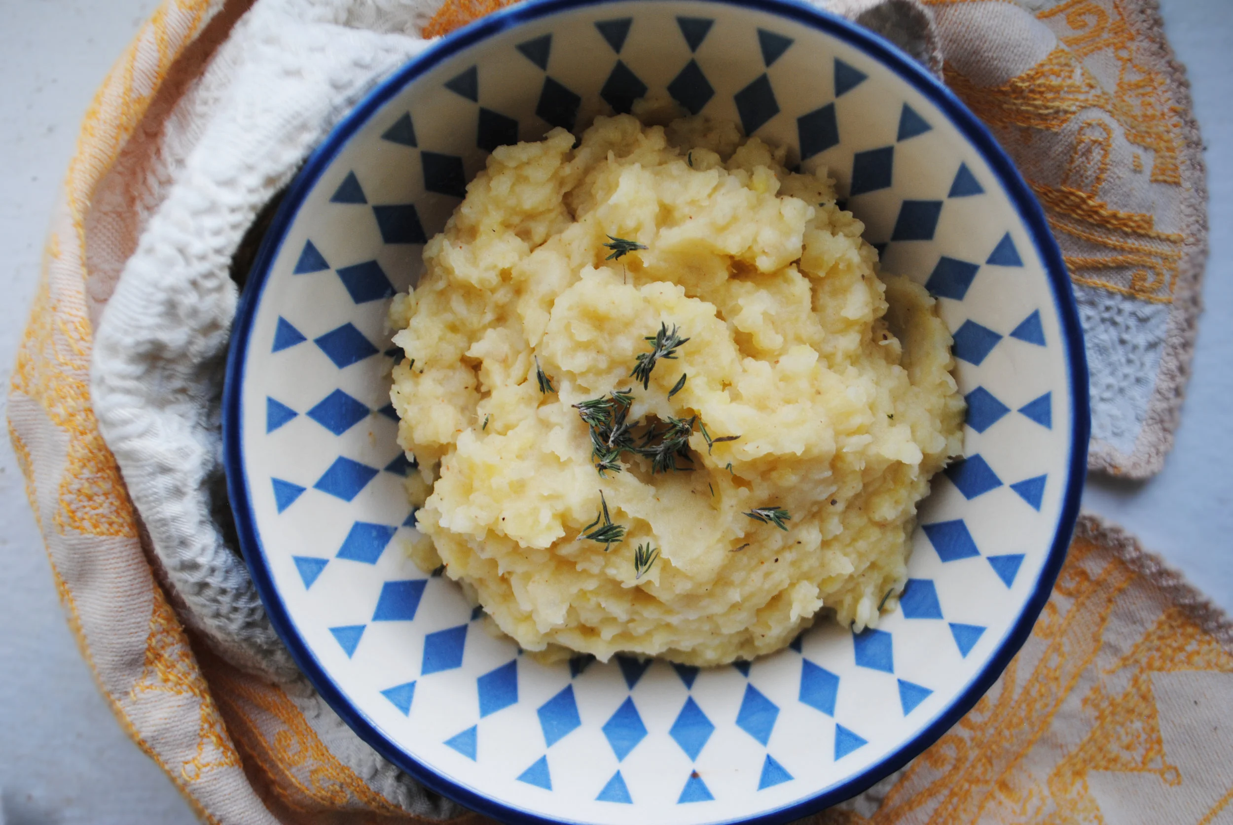 BUTTERY CELERIAC POTATO MASH