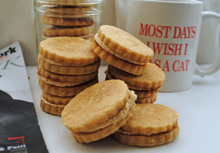 Maple Cream Sandwich Cookies