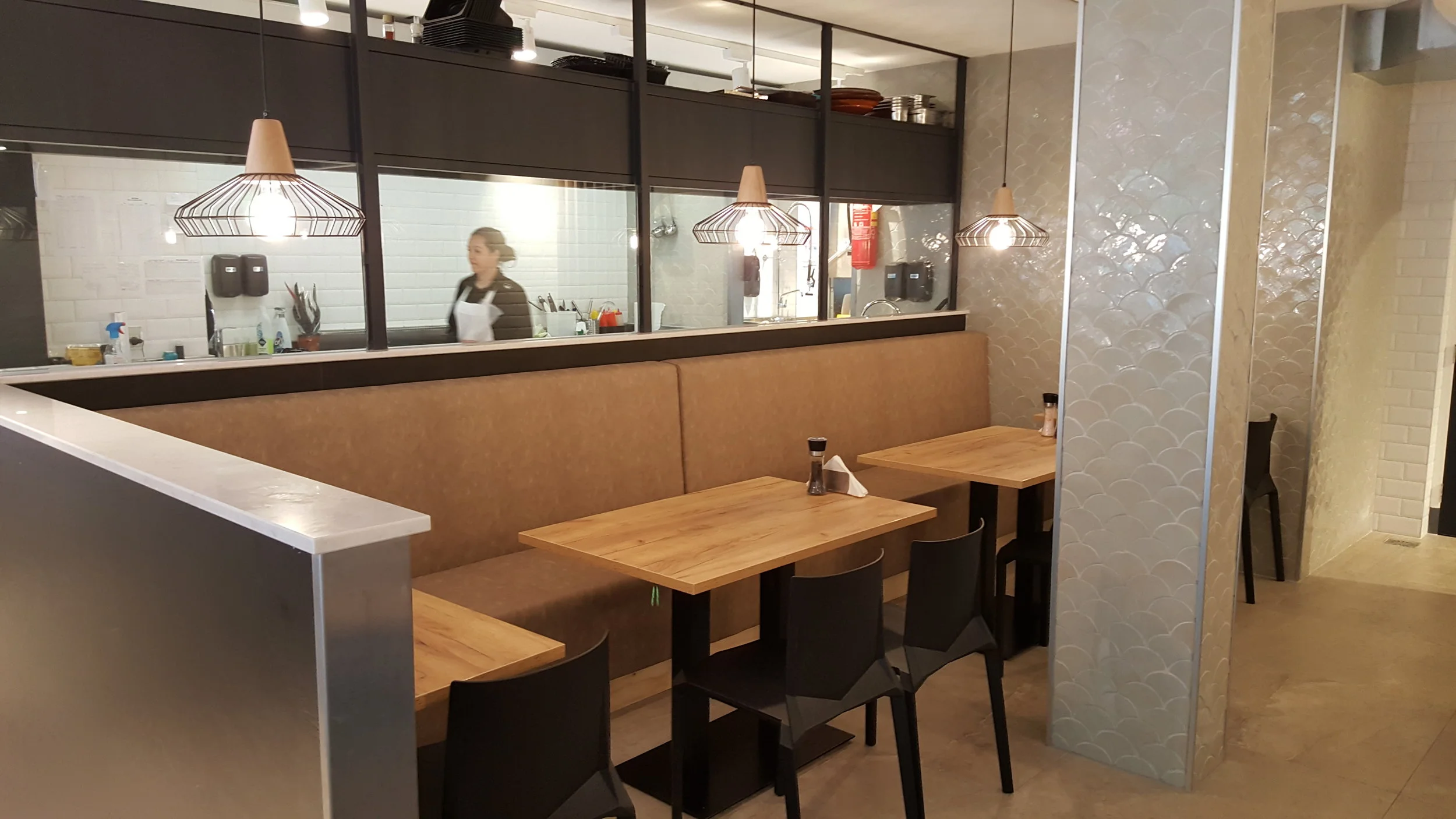 Tasteful food AND decor!