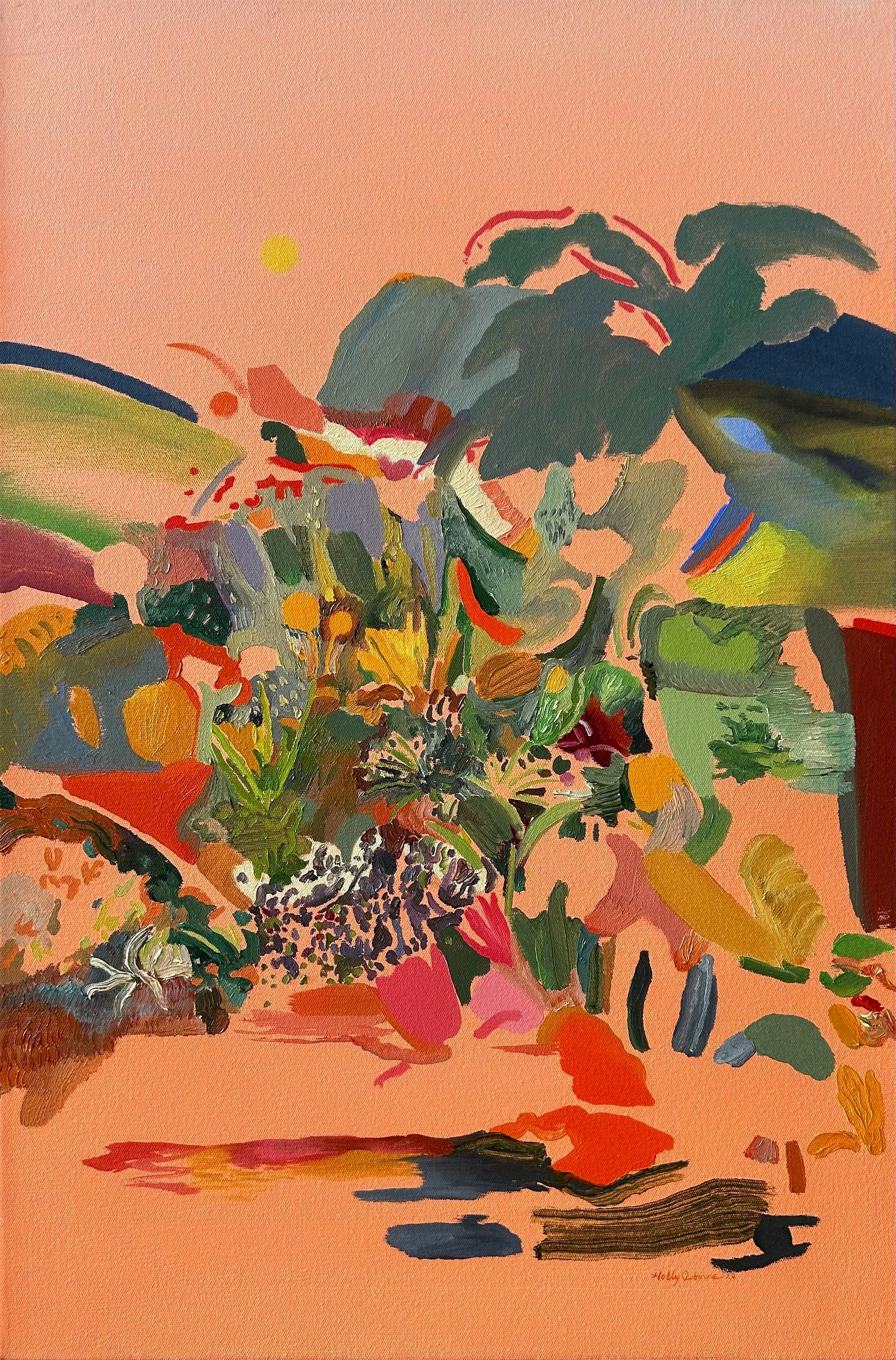 Landscape on Orange