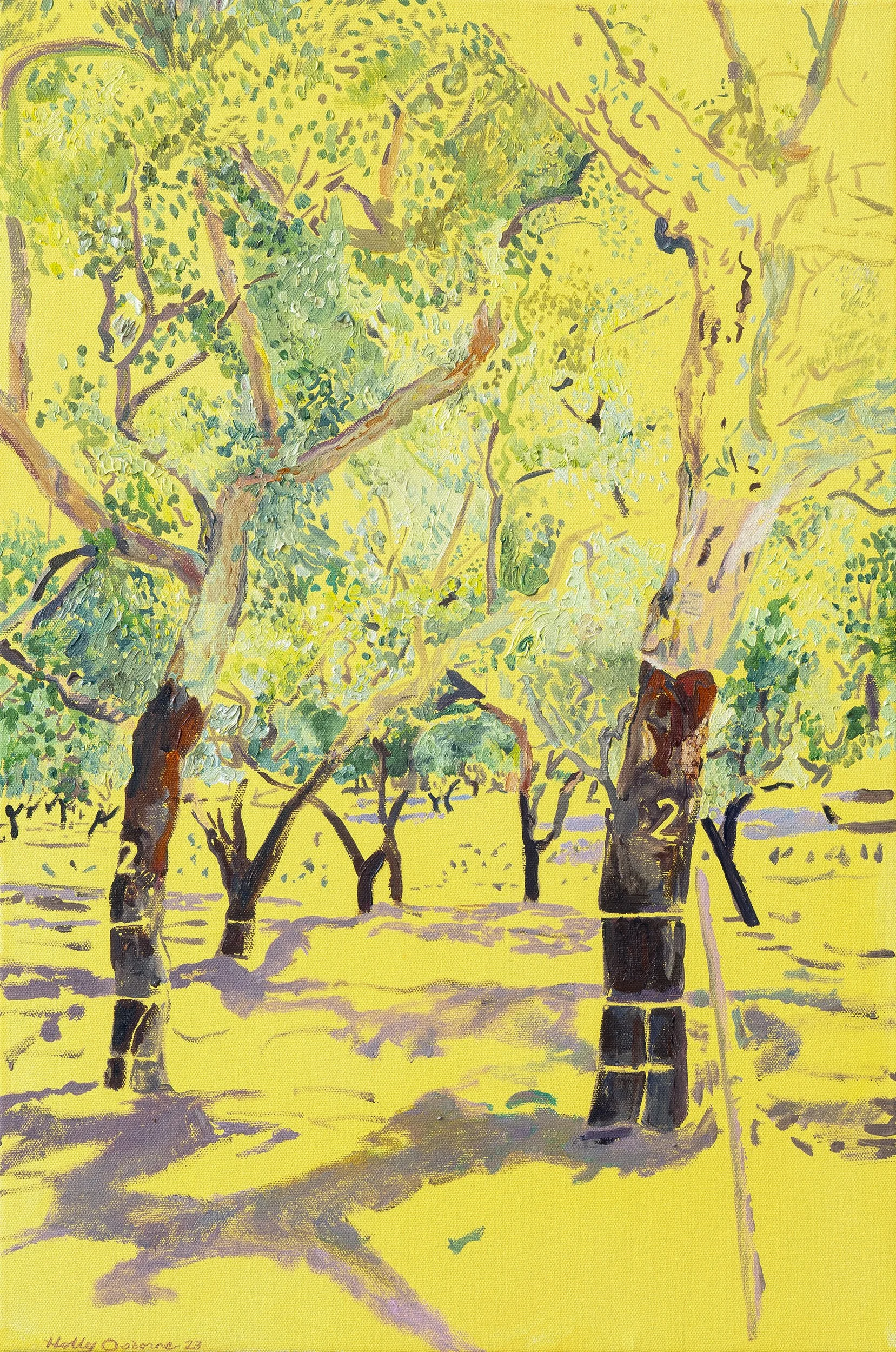  Oil on linen  11×18 inches  2023  Portugal  Private collection 