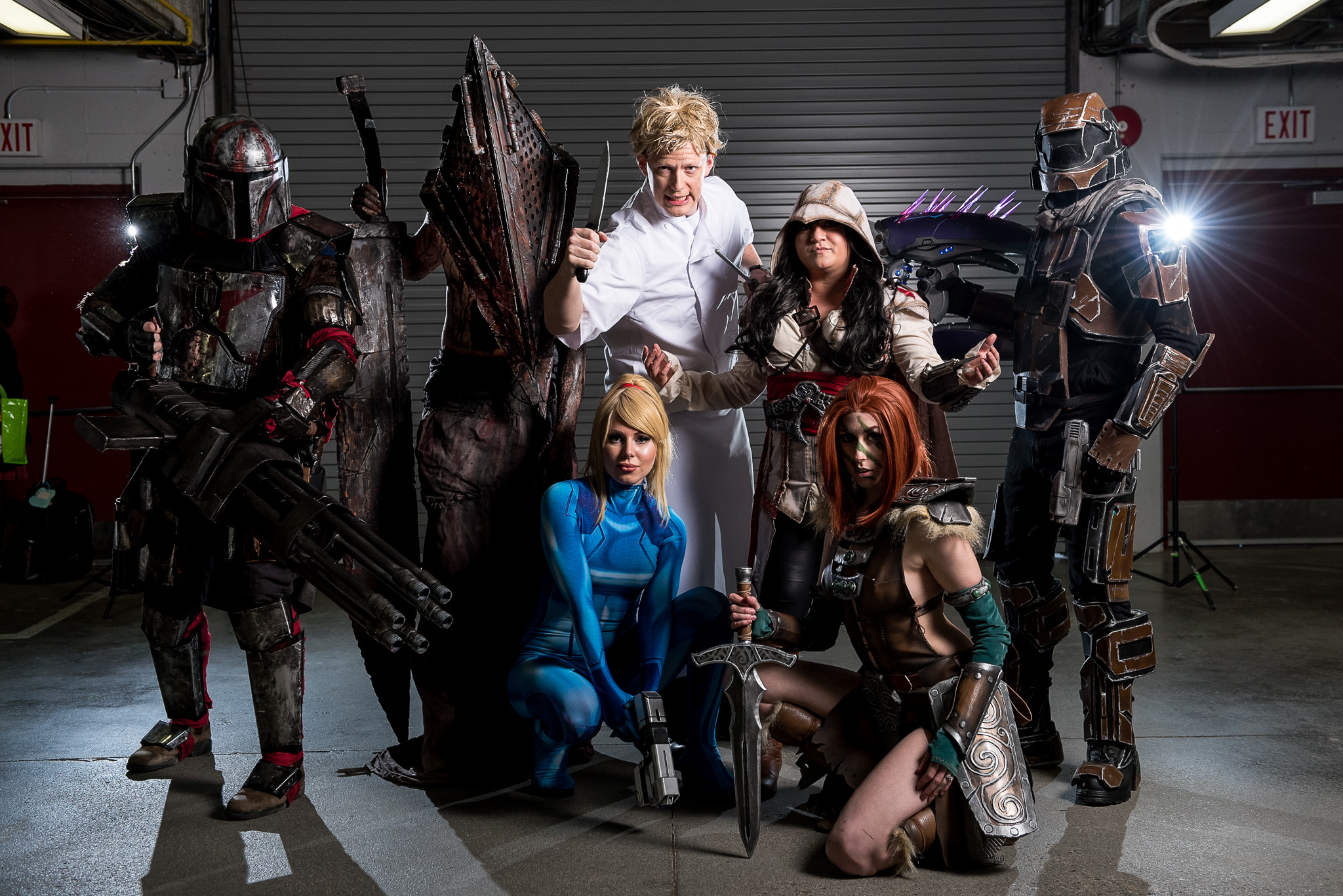 A small handful of the amazingly talented cosplayers at this year's Northern FanCon by Christos Sagiorgis/Cvlt Stvdio