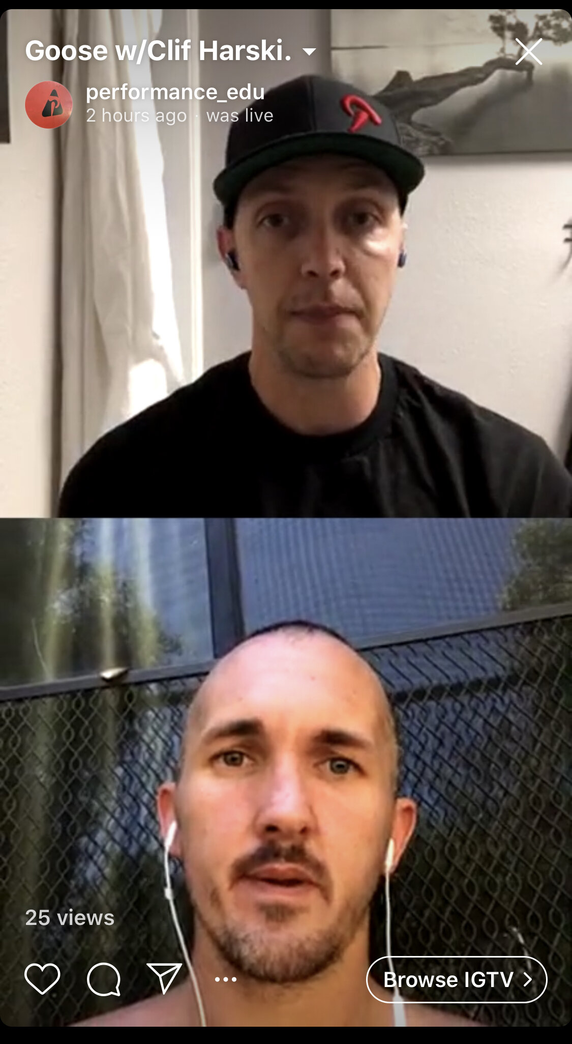 IGlive - Ryan Golec and Clif Harski