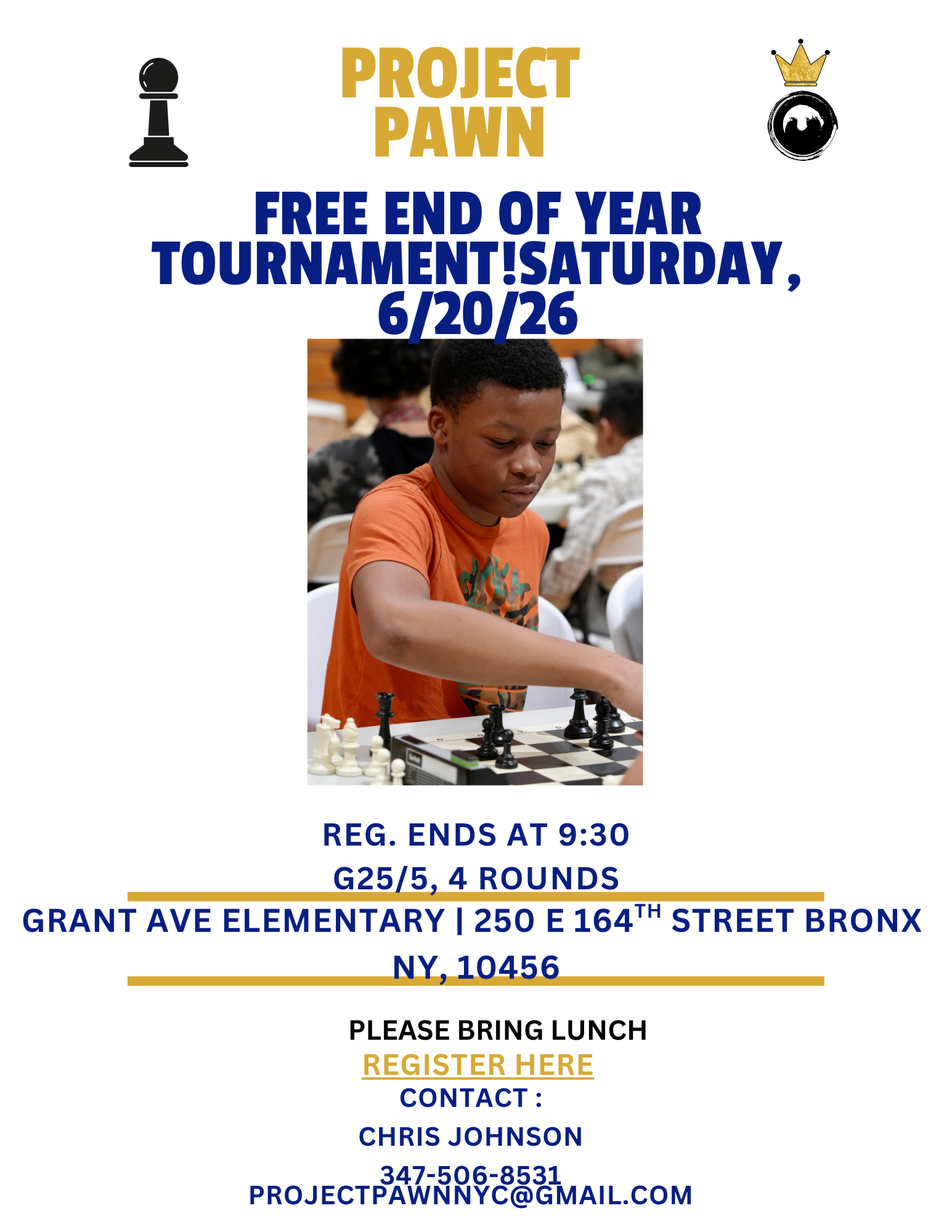 Project Pawn Championship Tournament 6/20/26