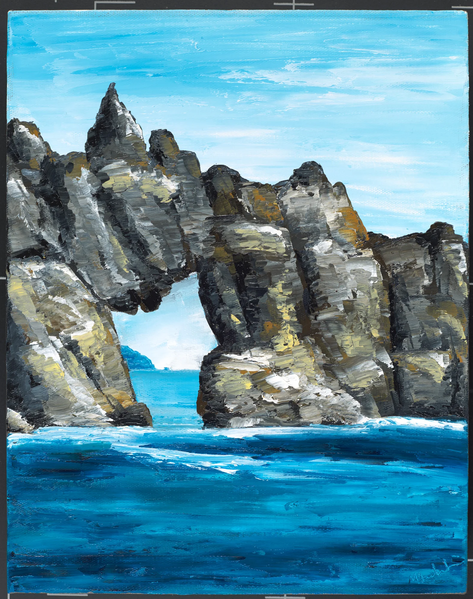 GATEWAY Eaglehawk Neck, Tasmania Oil on canvas, 2016. Original painting and prints available.