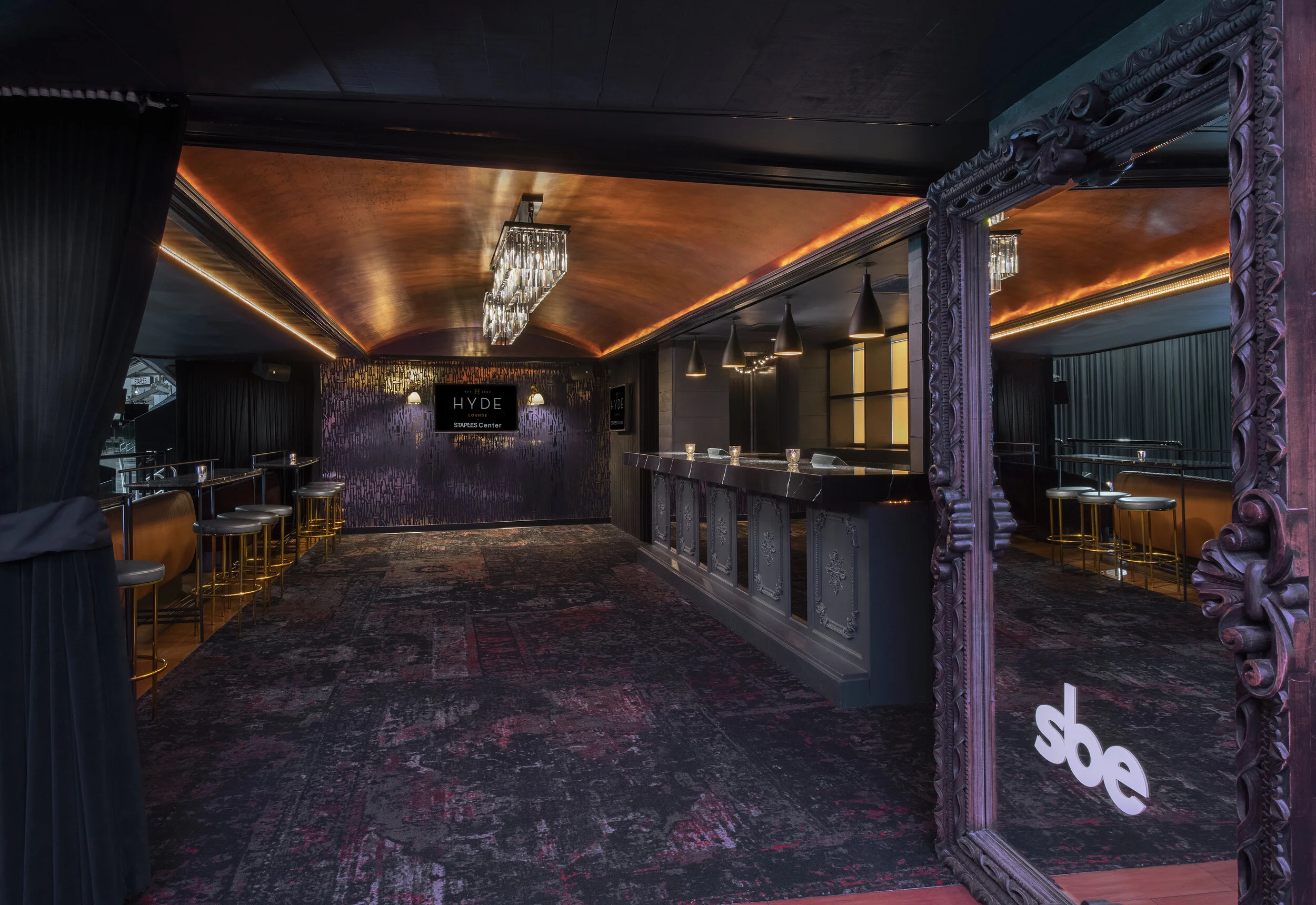 HYDE LOUNGE / STAPLES CENTER — Ashley Donohue Design