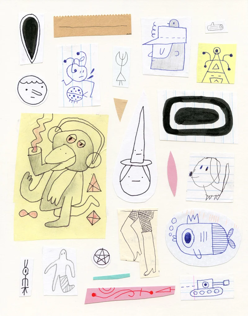  "Bird hat, witch hat" 