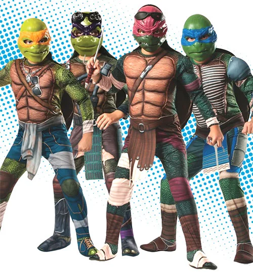 Teenage mutant ninja turtles (mask optional)