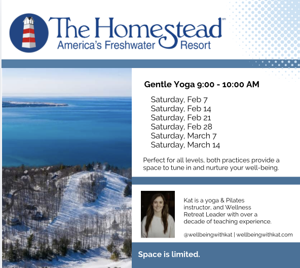 9 AM Gentle Yoga & Mobility at The Homestead