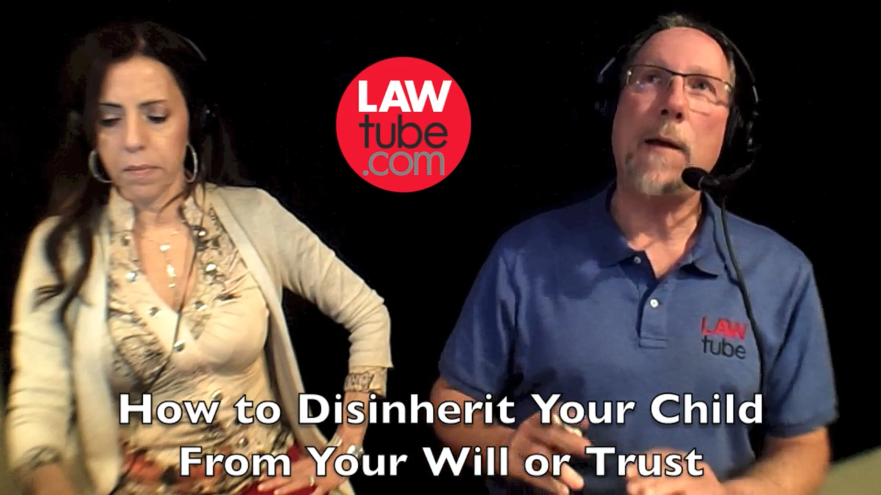 How to disinherit your child from your estate